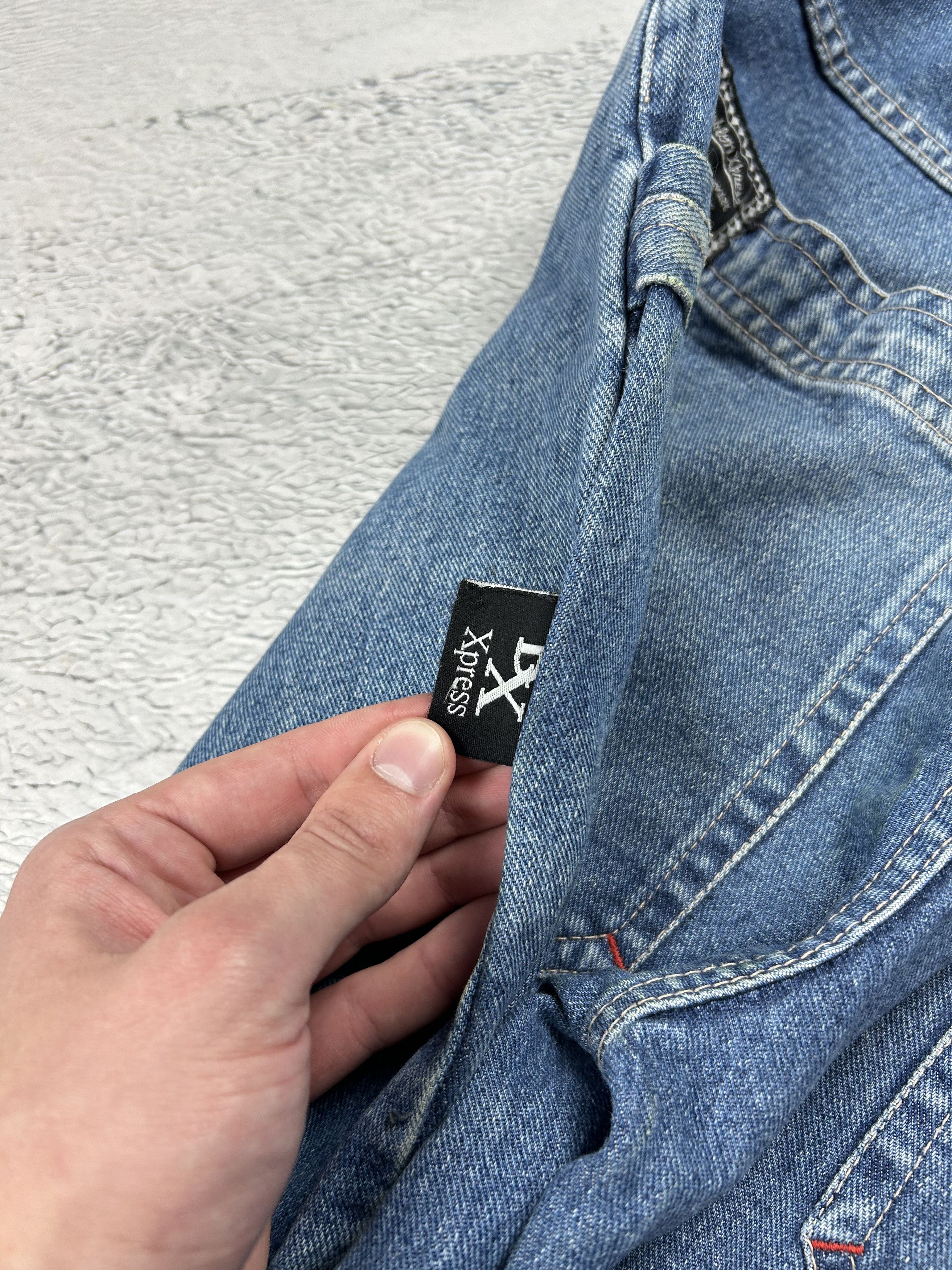 JNCO × Japanese Brand × Vintage Brooklyn Xpress Vintage carpenter jeans Baggy Work wear Rap Size US 36 / EU 52 - 9 Thumbnail