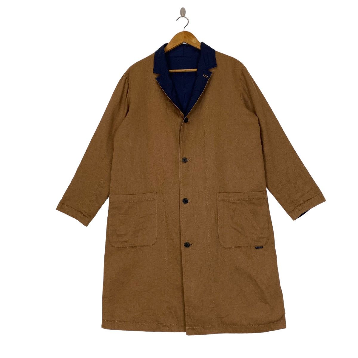 Issey Miyake ✨Issey Miyake Plantation reversible long coat Size US M / EU 48-50 / 2 - 2 Thumbnail
