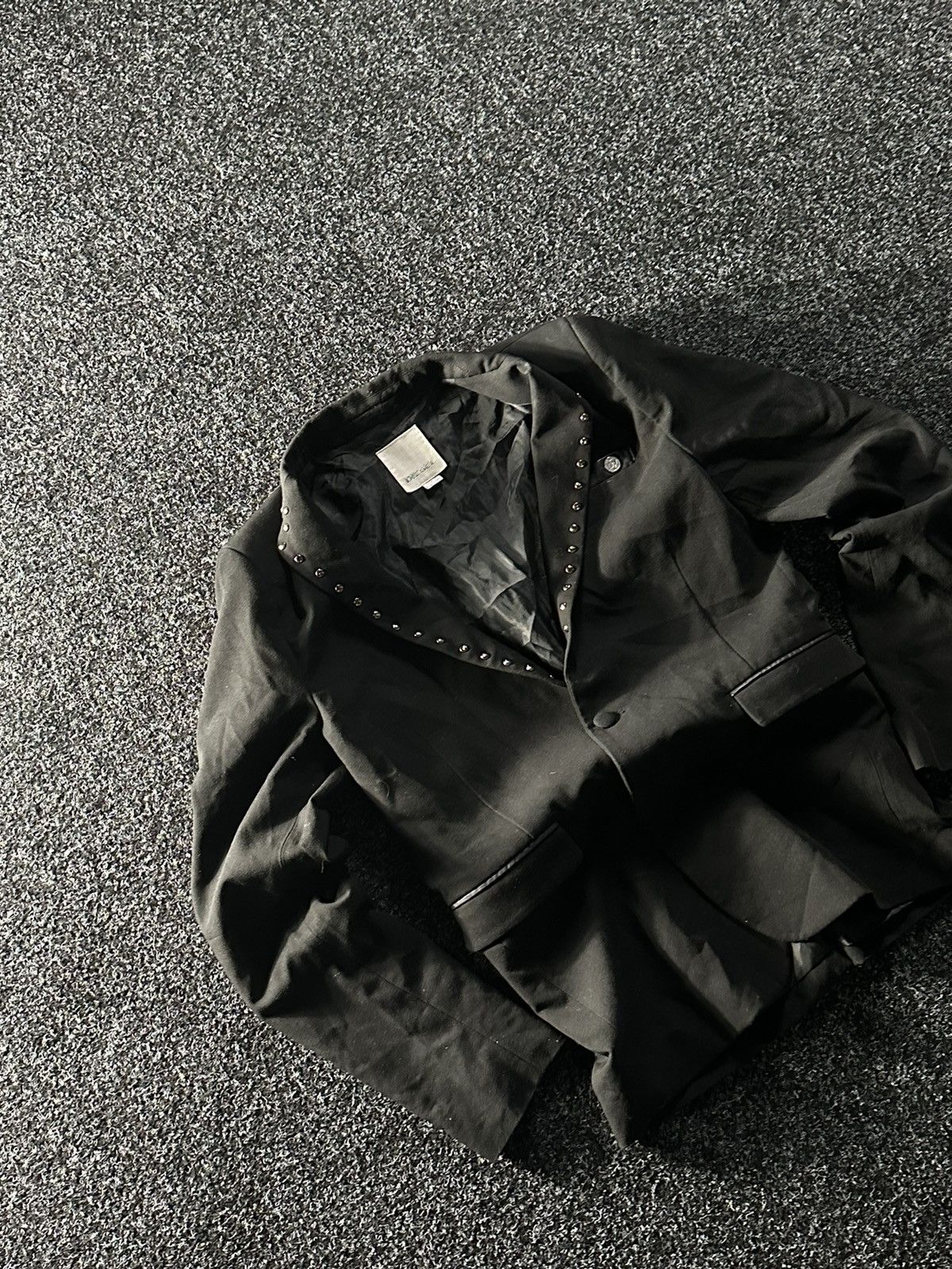 Diesel × If Six Was Nine DIESEL VINTAGE CROPPED ARCHIVE BLAZER JACKET AVANT GARDE Y2K Size L / US 10 / IT 46 - 2 Thumbnail