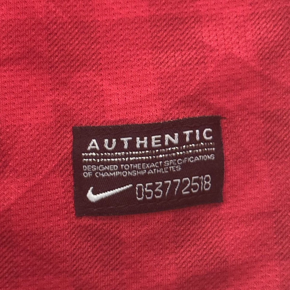 Adidas × Nike Vintage Y2K Red Manchester United Soccer Jersey Kit Fits M-L Size US L / EU 52-54 / 3 - 13 Thumbnail