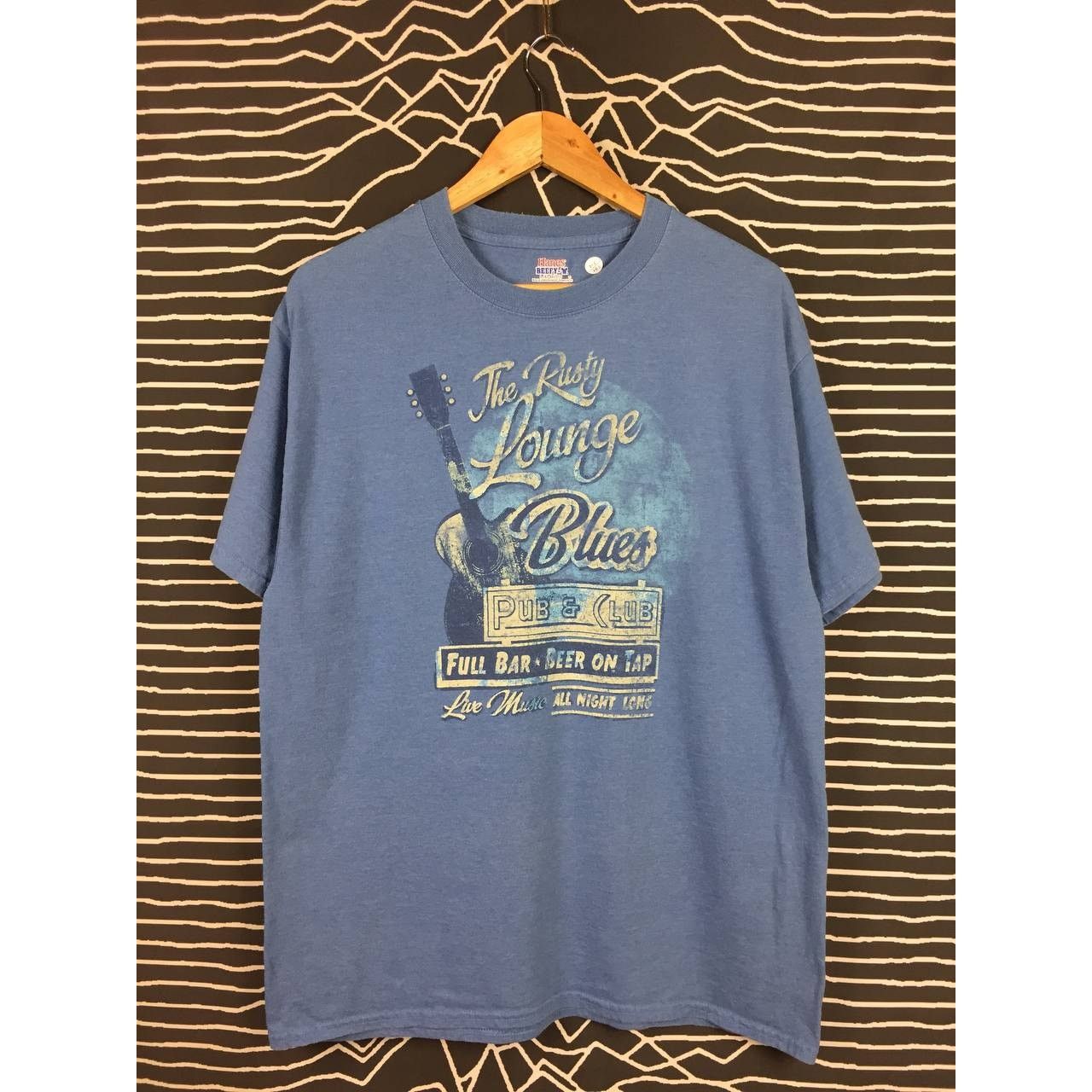 Hanes The Rusty Lounge Blues Pub & Club Live Music Tee Size US L / EU 52-54 / 3 - 1 Thumbnail