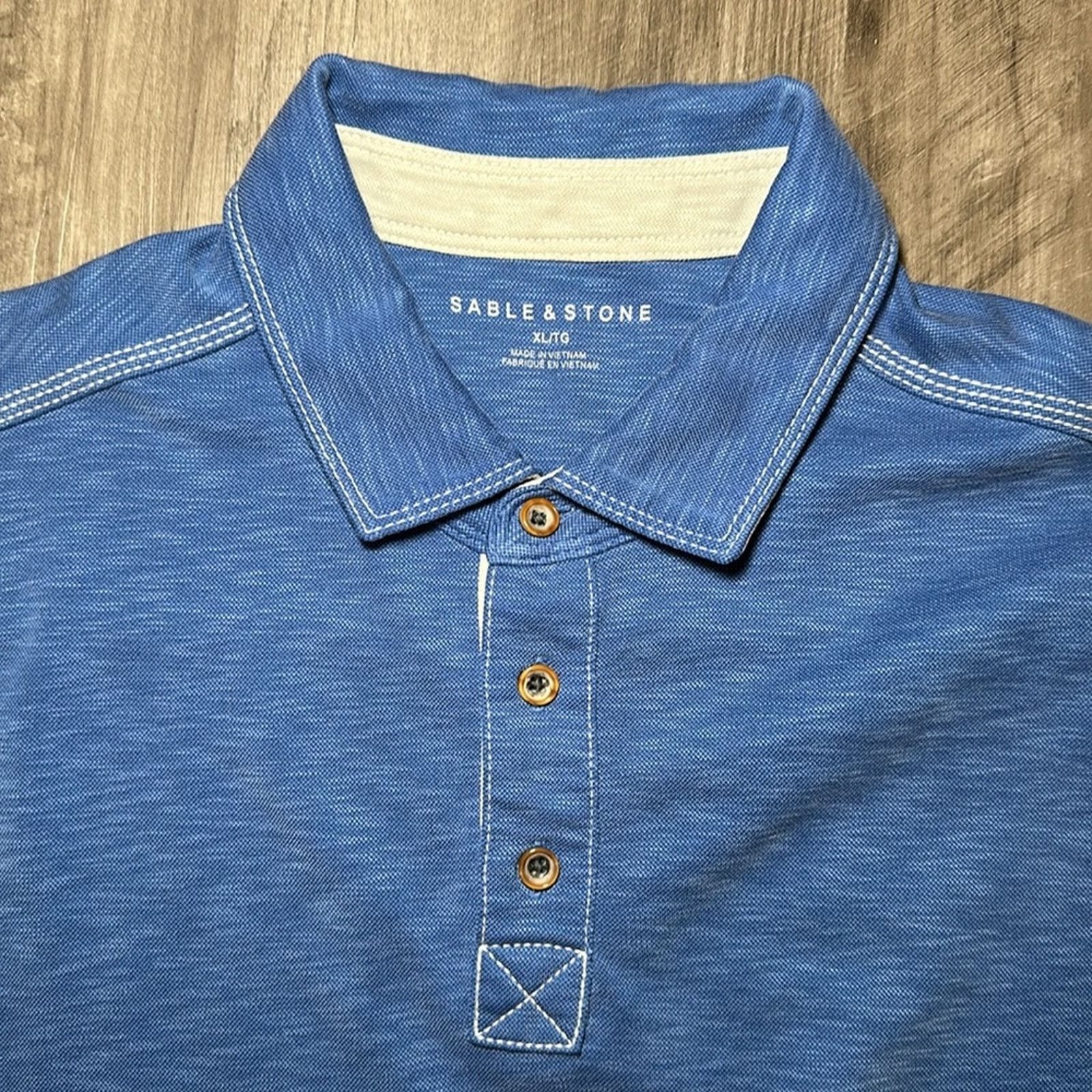 Other Sable & Stone Modal Blend Polo - XL Size US XL / EU 56 / 4 - 5 Thumbnail
