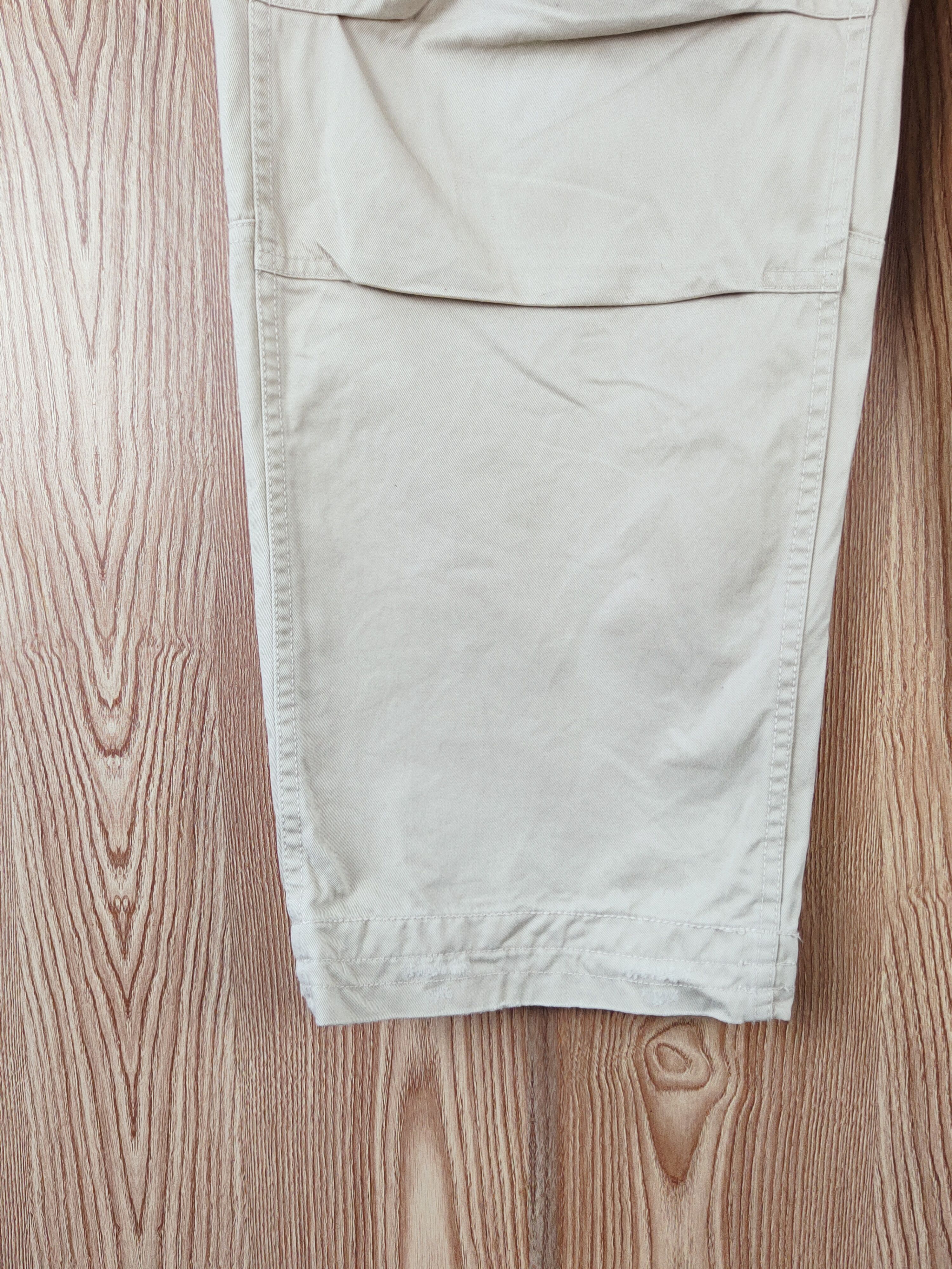 Polo Ralph Lauren Polo Ralph Lauren Cream Multipocket Cargo Pants #W115 Size US 34 / EU 50 - 4 Thumbnail