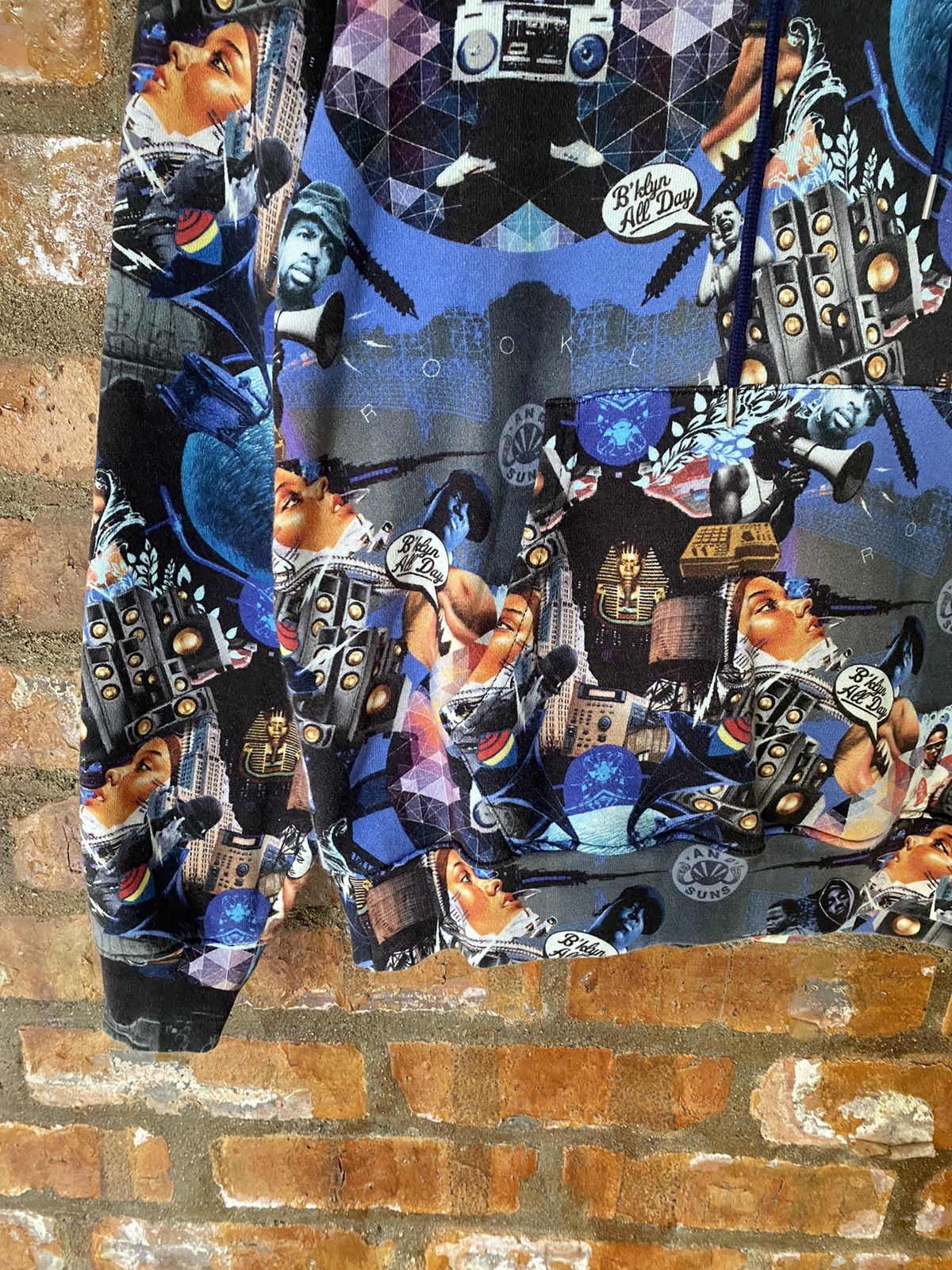 ANDSUNS 🔥🔥RARE!! Andsuns Japan all hip-hop legend fullprint Size US S / EU 44-46 / 1 - 12 Thumbnail