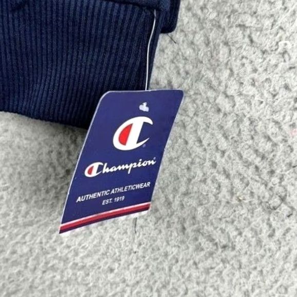 Champion Champion Hoodie Men Small Navy Graphic Print Sweatshirt Pullover Logo - Athletic New F47 Size US S / EU 44-46 / 1 - 2 Thumbnail