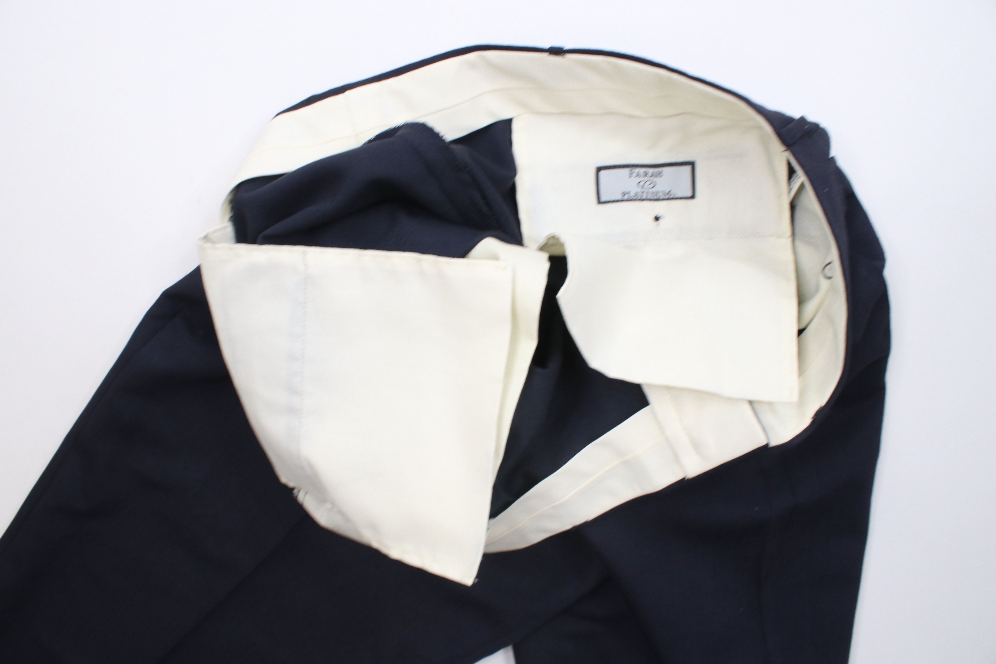 Vintage Vintage 90s Streetwear Gabardine Knit Wide Leg Chino Pants Size US 40 / EU 56 - 9 Thumbnail