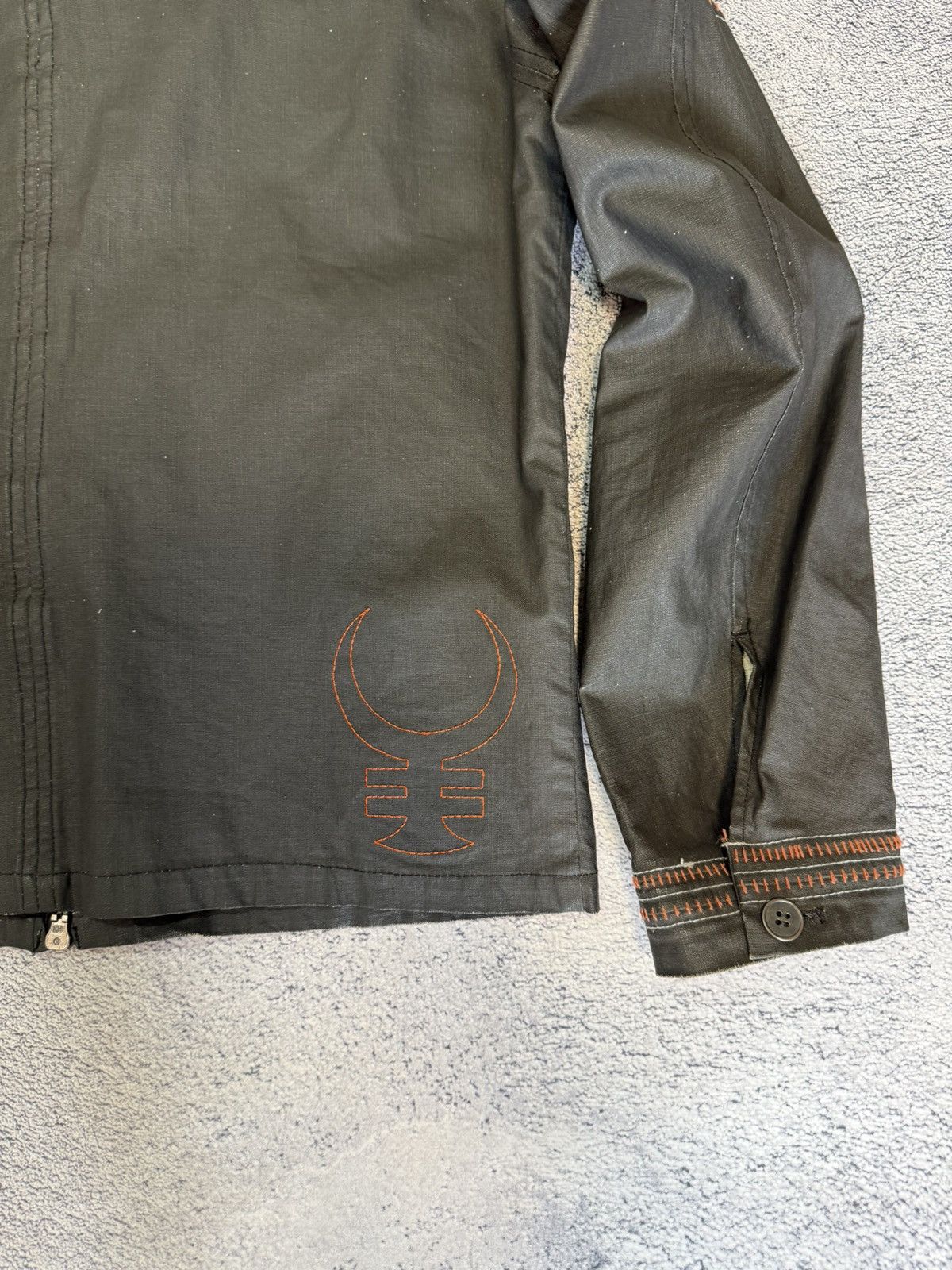 Diesel Vintage Diesel "Le Speed Freak" Jacket Archive Biker Linen Size US L / EU 52-54 / 3 - 19 Thumbnail