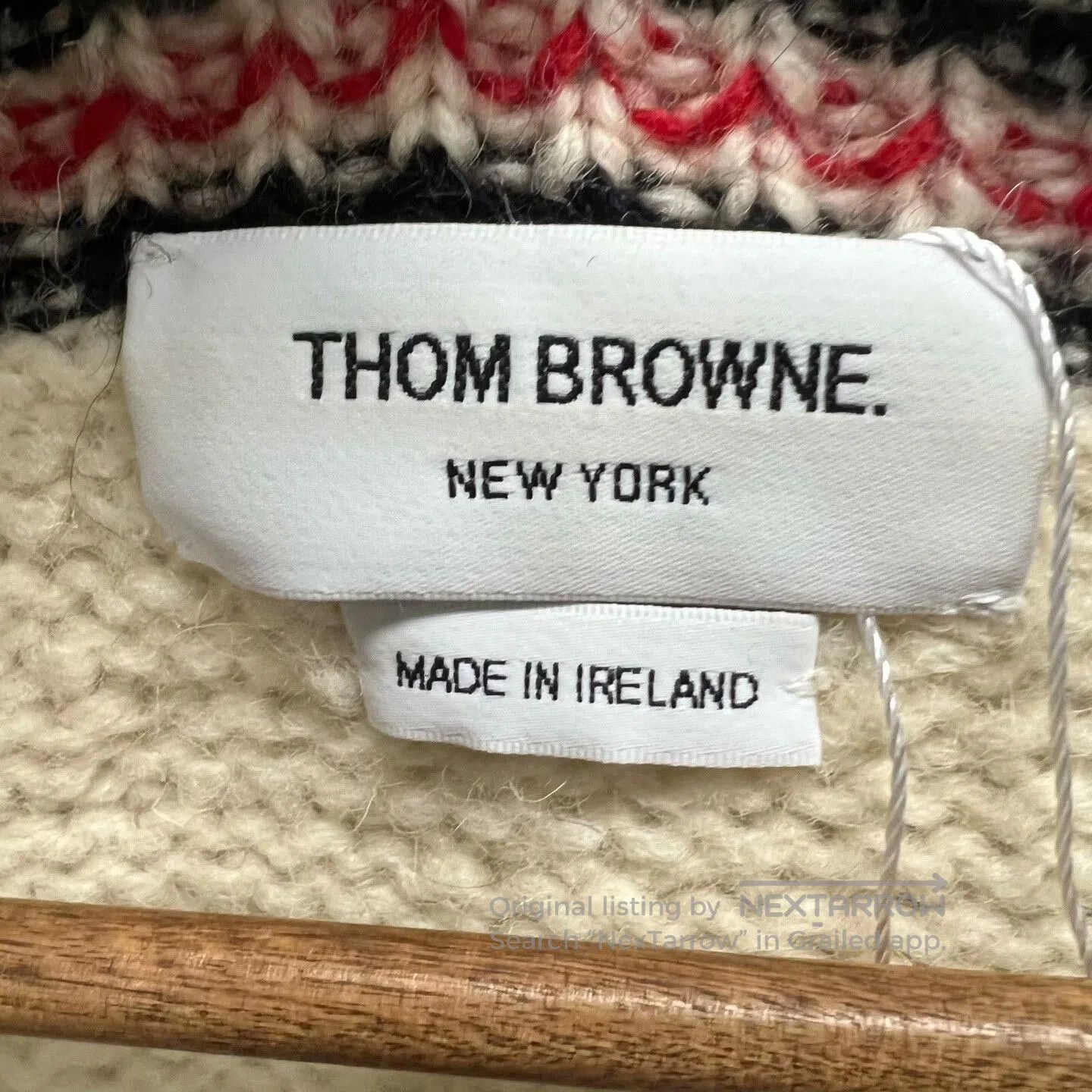 Thom Browne thom browne striped wool cardigan size 2. Size US S / EU 44-46 / 1 - 2 Thumbnail