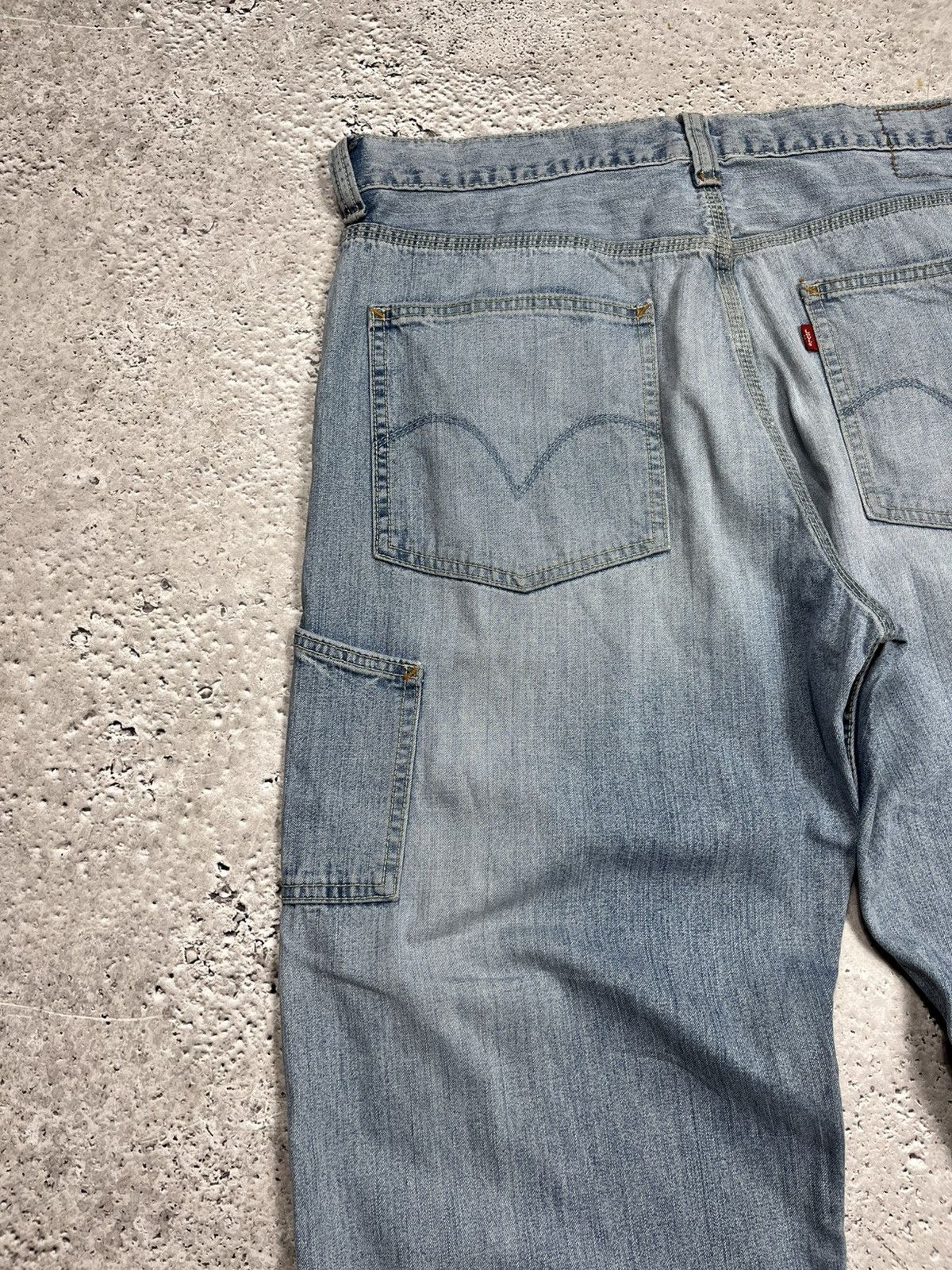 Levi's Levi’s Carpenter Loose Straight Jeans W34 Made in Hong Kong Size US 34 / EU 50 - 5 Thumbnail