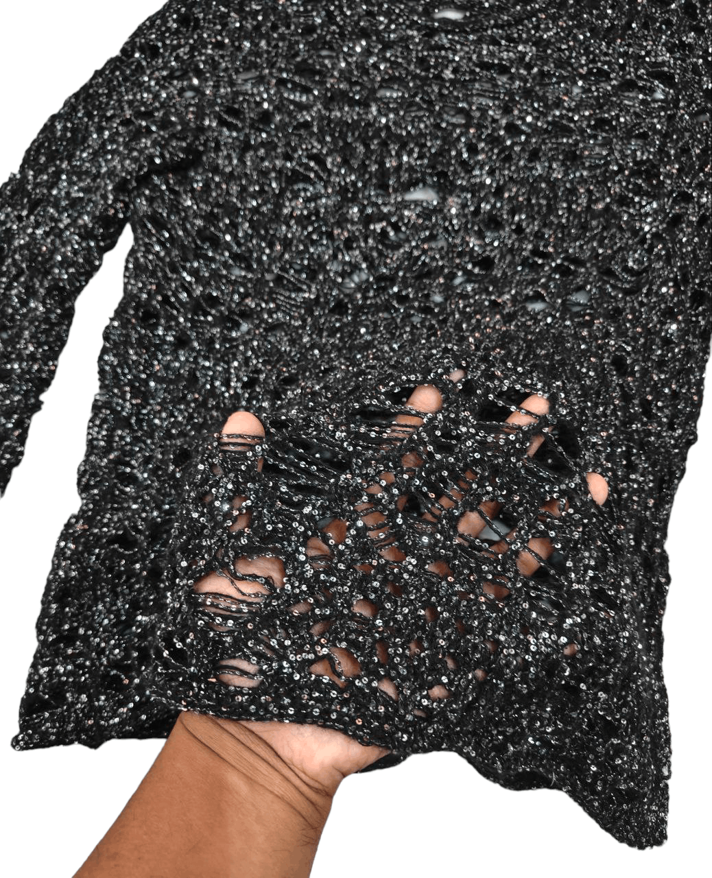 Saint Laurent Paris Saint Laurent Paris Spider Knitted Metalic Size US M / EU 48-50 / 2 - 3 Thumbnail