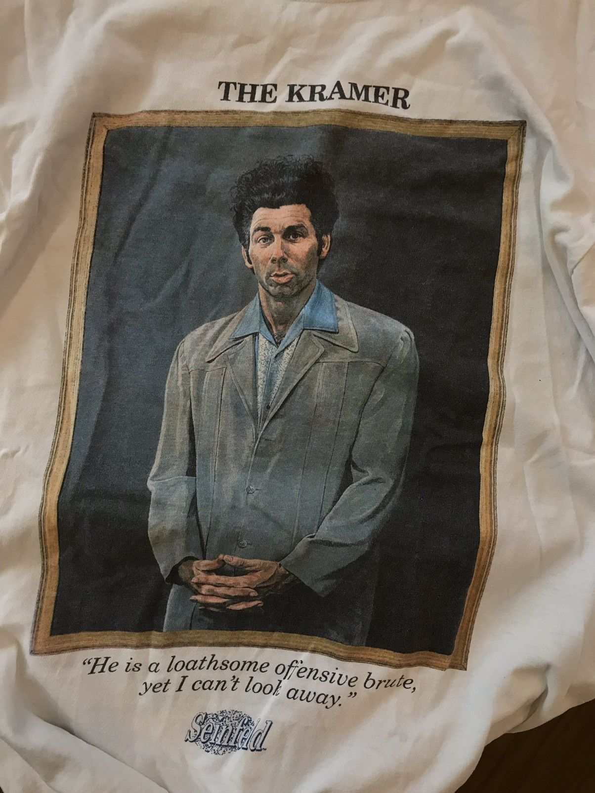 Vintage Vintage The Kramer Seinfeld Promo Tee 90s Size US L / EU 52-54 / 3 - 3 Thumbnail