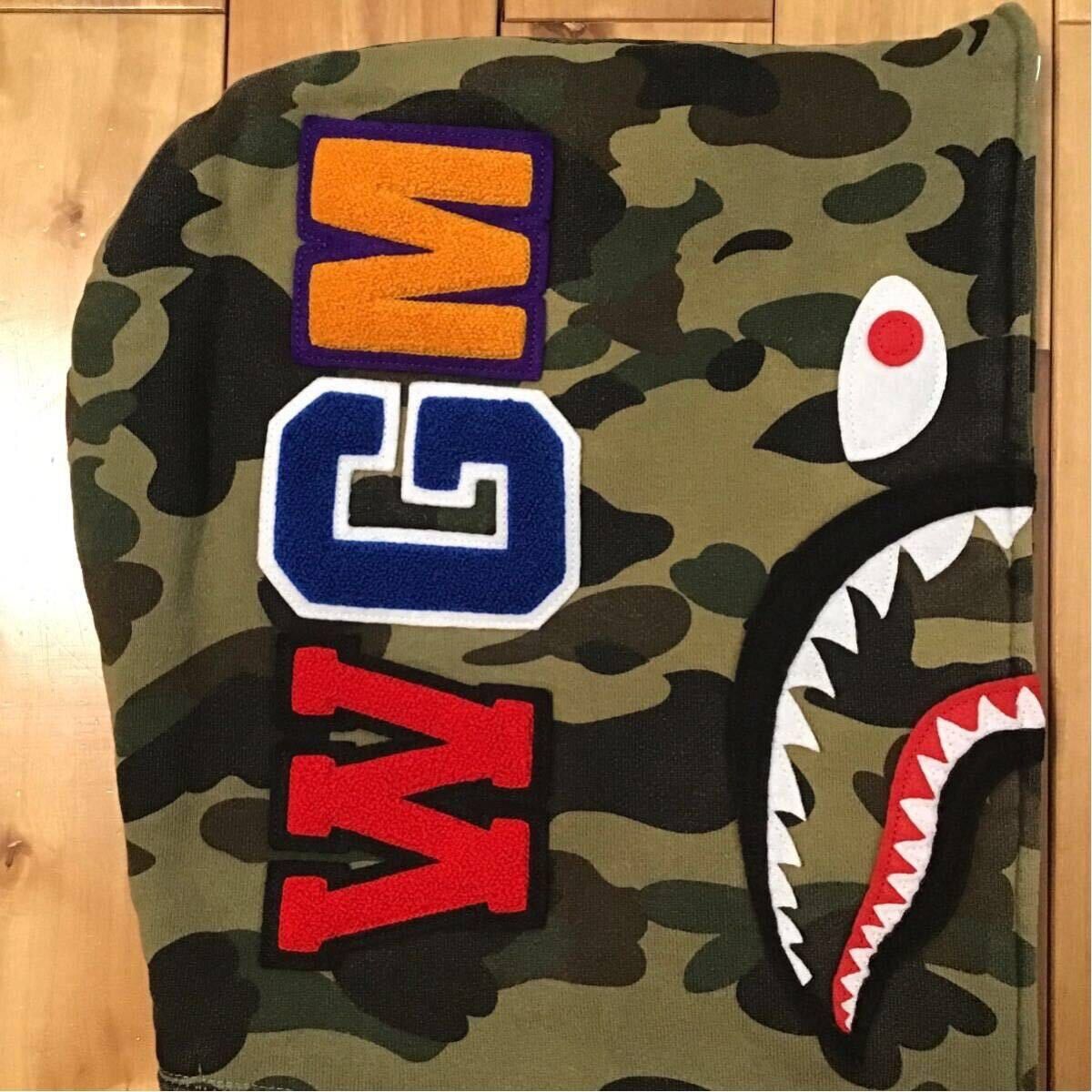 Bape BAPE 1st camo green shark full zip hoodie a bathing ape Size US XL / EU 56 / 4 - 4 Thumbnail