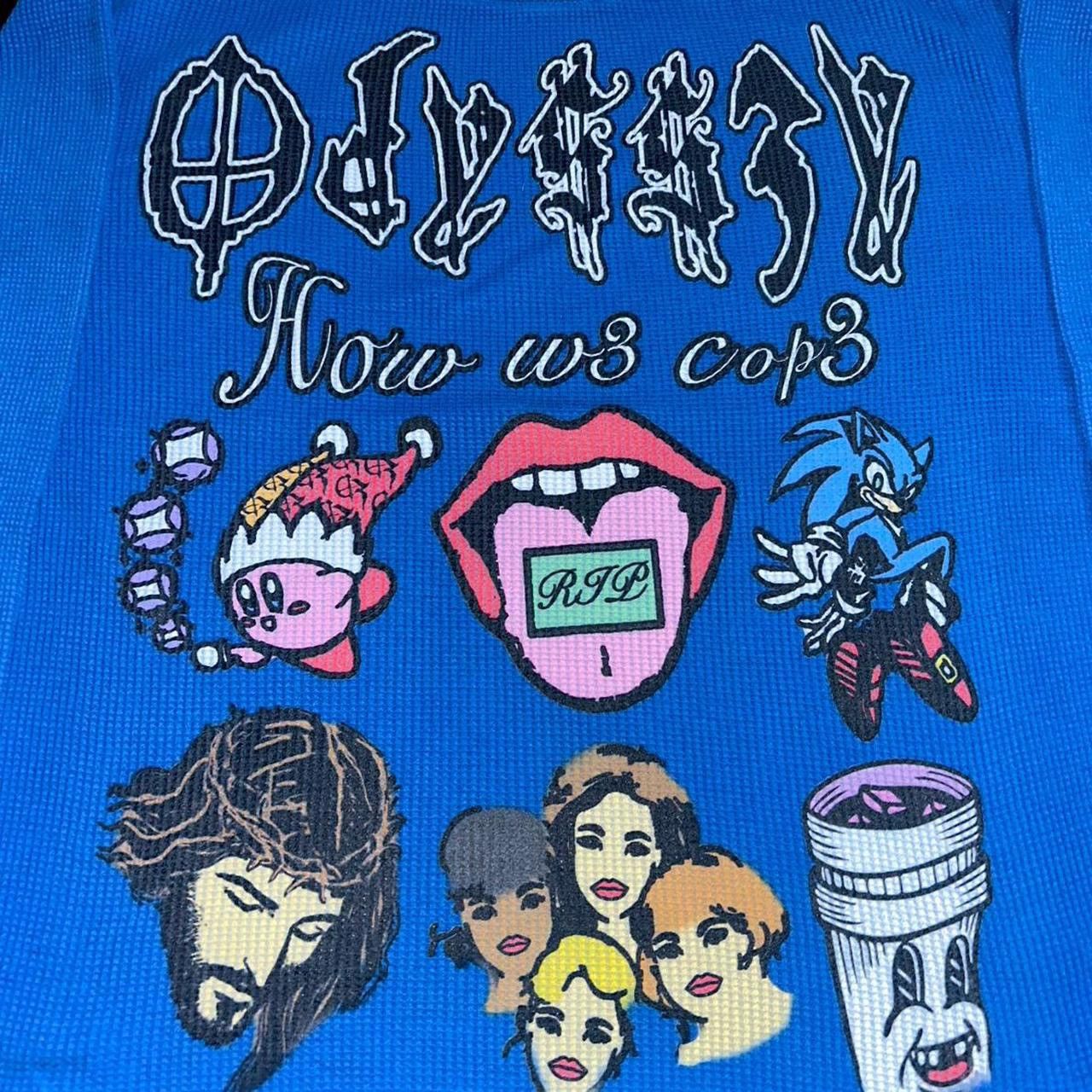Other Odyss3y 1 of 1 “HOW W3 COP3” vintage thermal tee Size US L / EU 52-54 / 3 - 2 Thumbnail