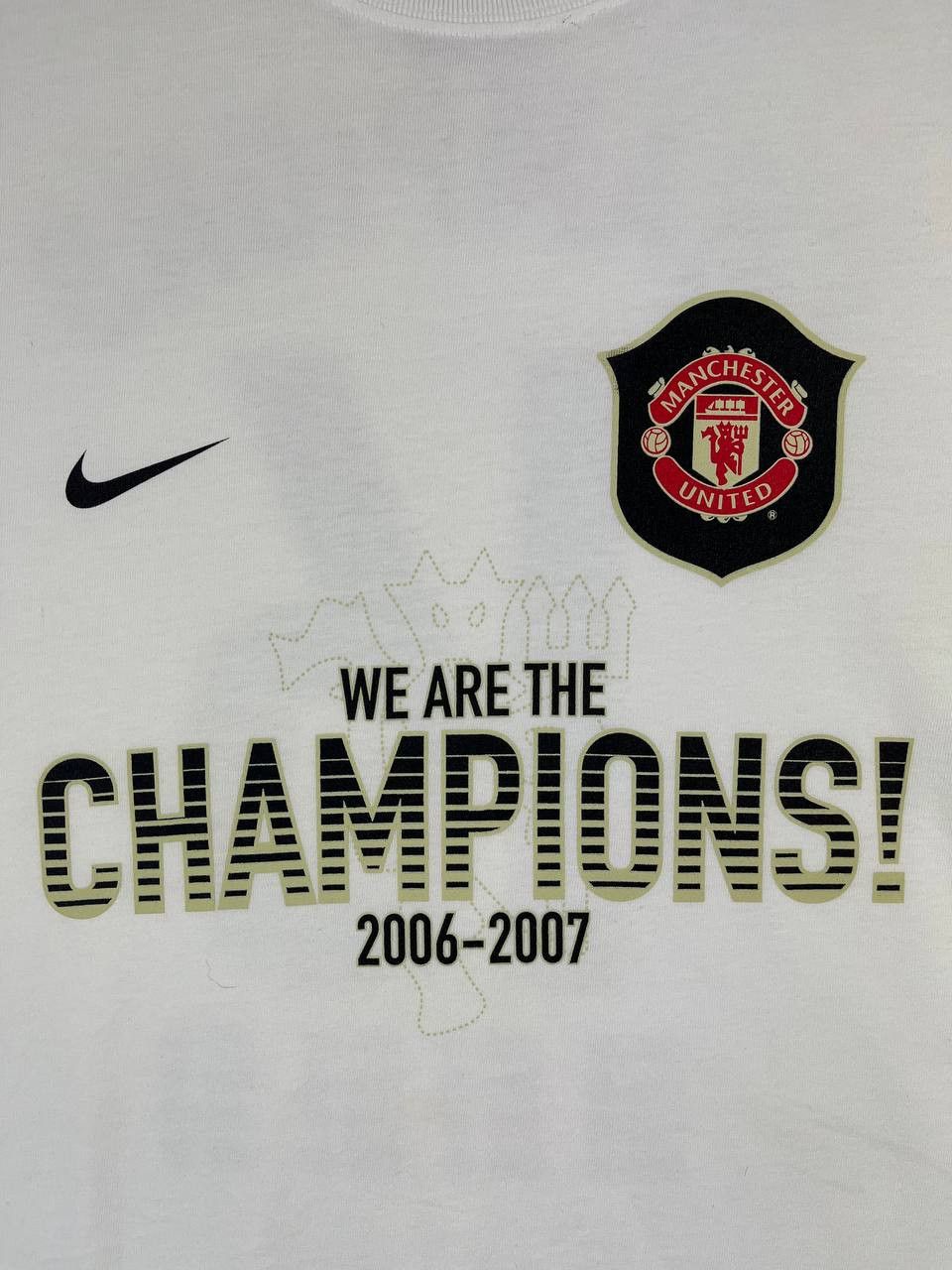 Nike Nike Manchester United Champions 2007 2009 T-Shirt Size XXL Size US XXL / EU 58 / 5 - 2 Thumbnail