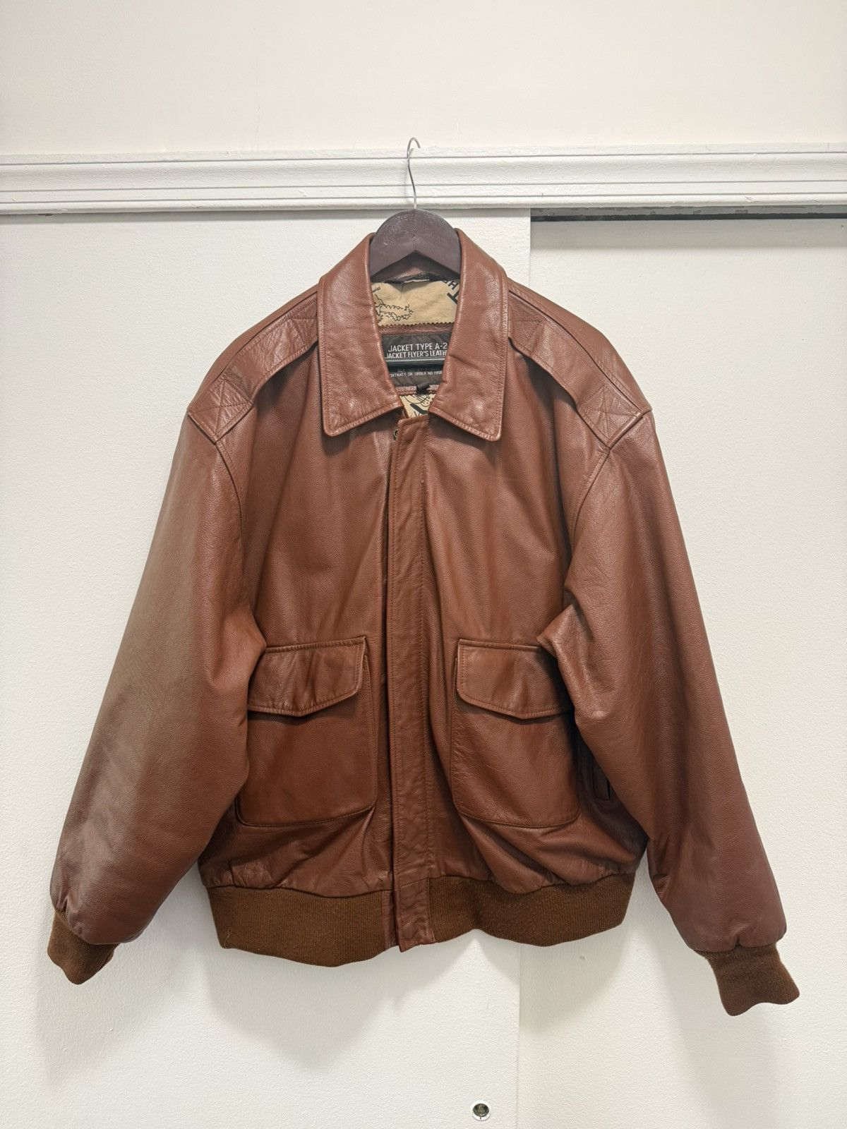 Vintage Vintage Type A-2 USAAF Flight Jacket Size US XL / EU 56 / 4 - 1 Thumbnail