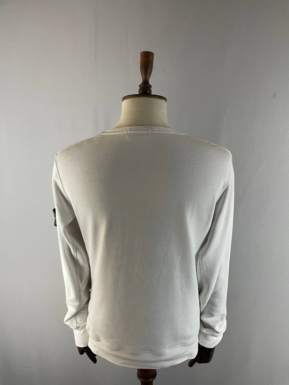 Stone Island Stone Island Crewneck White Sweatshirt Size US L / EU 52-54 / 3 - 11 Thumbnail