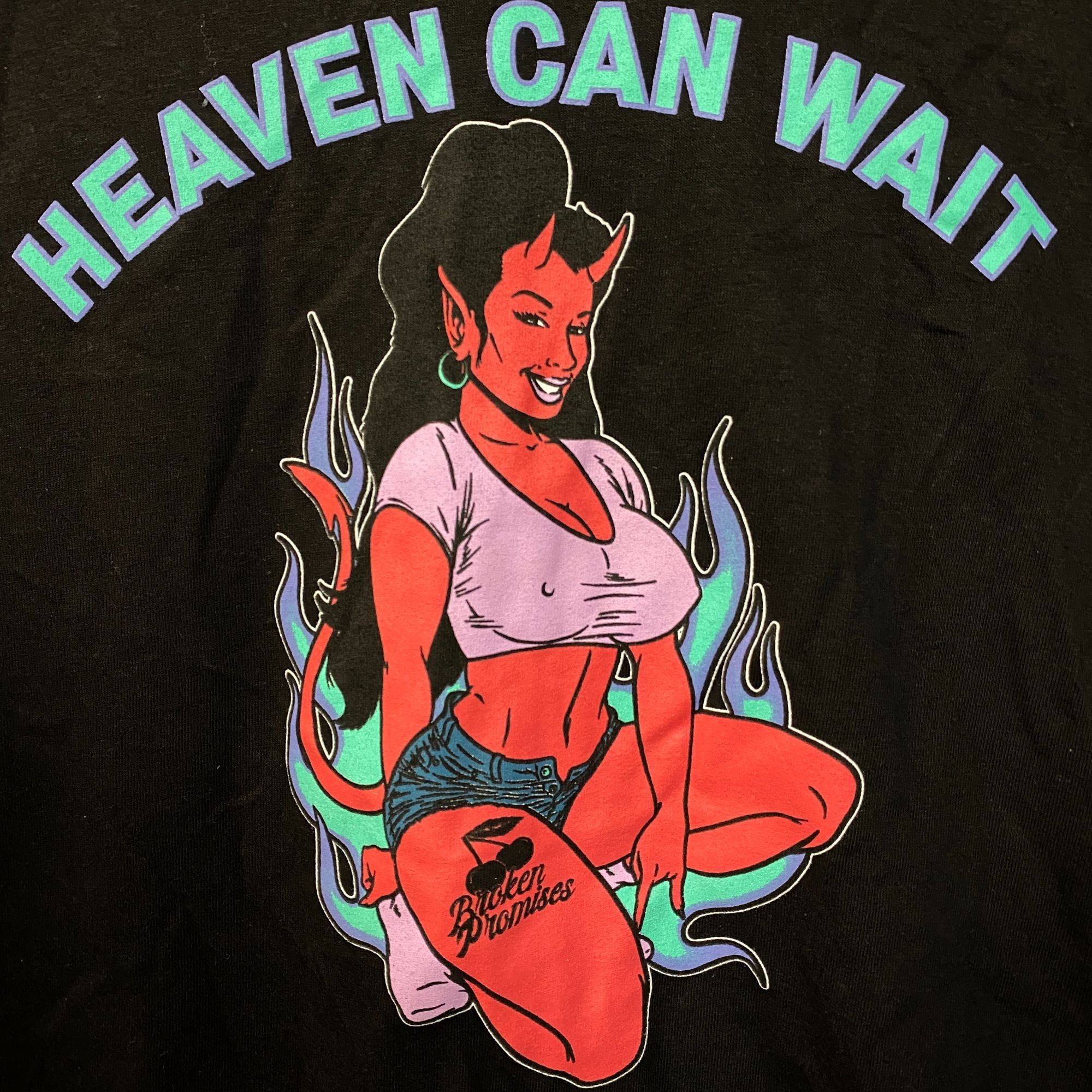 Other Broken Promises Heaven Can Wait Longsleeve T-Shirt Medium Size US M / EU 48-50 / 2 - 2 Thumbnail