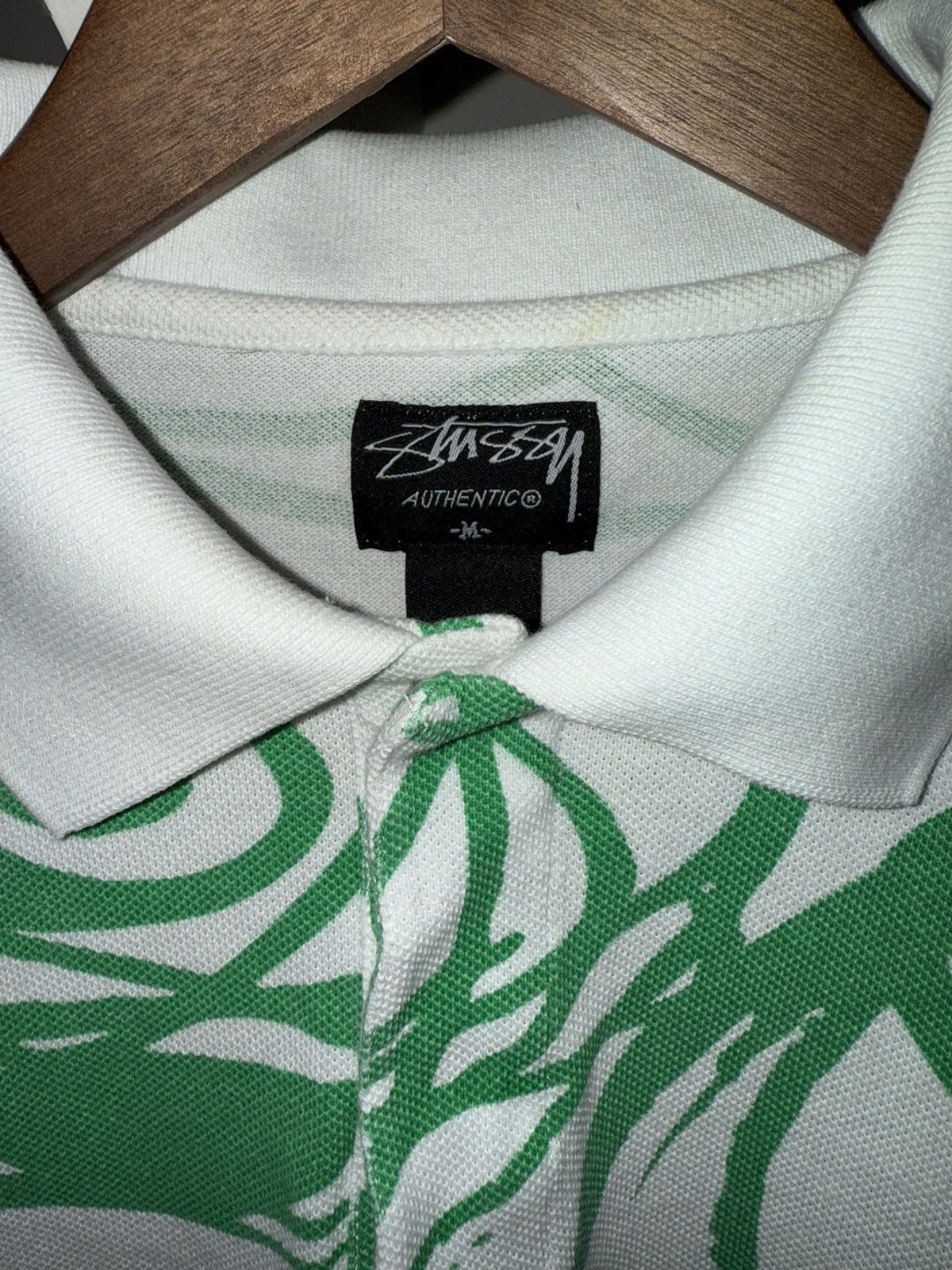 Stussy 2000s Stussy x Futura Laboratories Polo Shirt Size US M / EU 48-50 / 2 - 3 Thumbnail