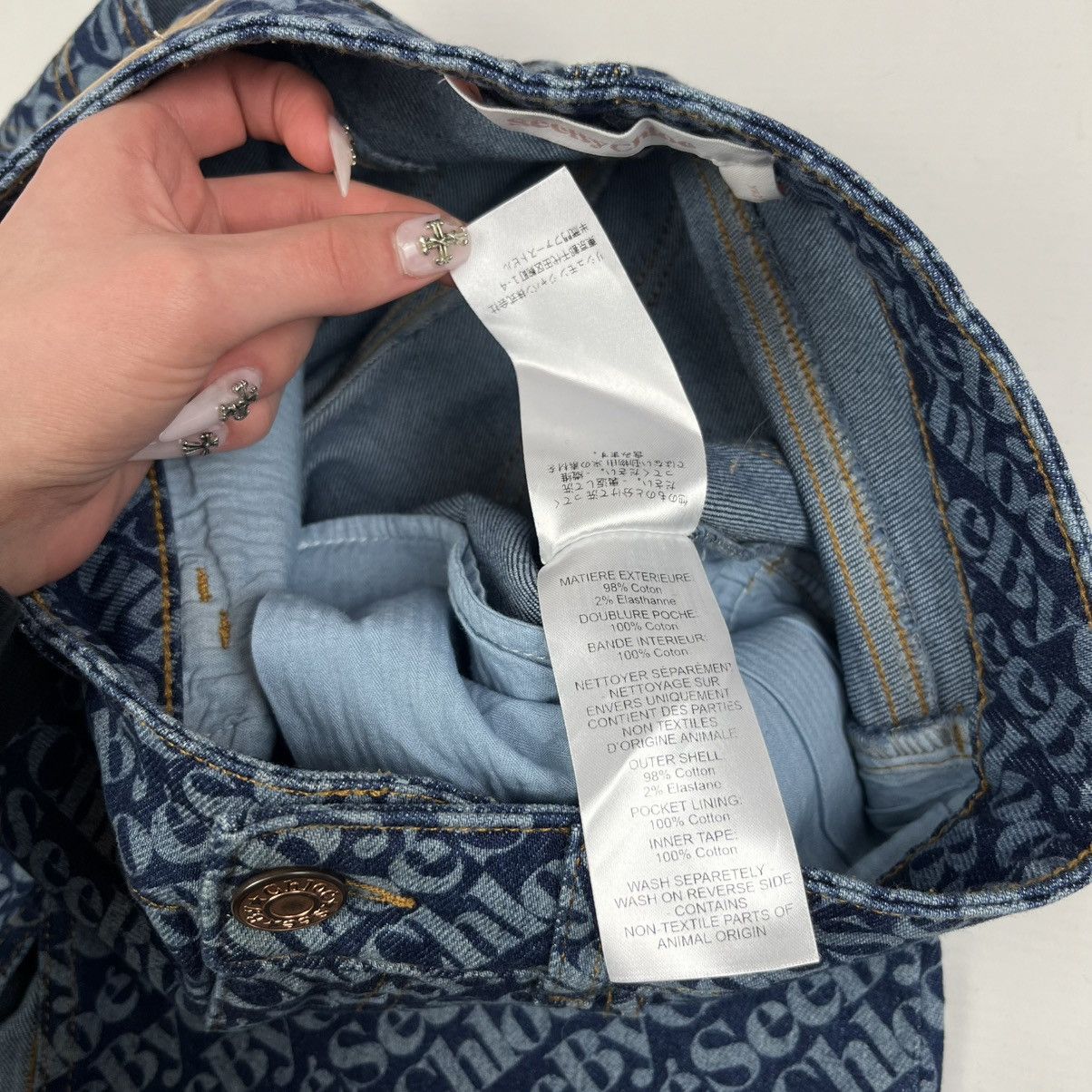 See by Chloe See By Chloé denim jeans mini skóry Size 25" / US 0 / IT 36 - 10 Thumbnail