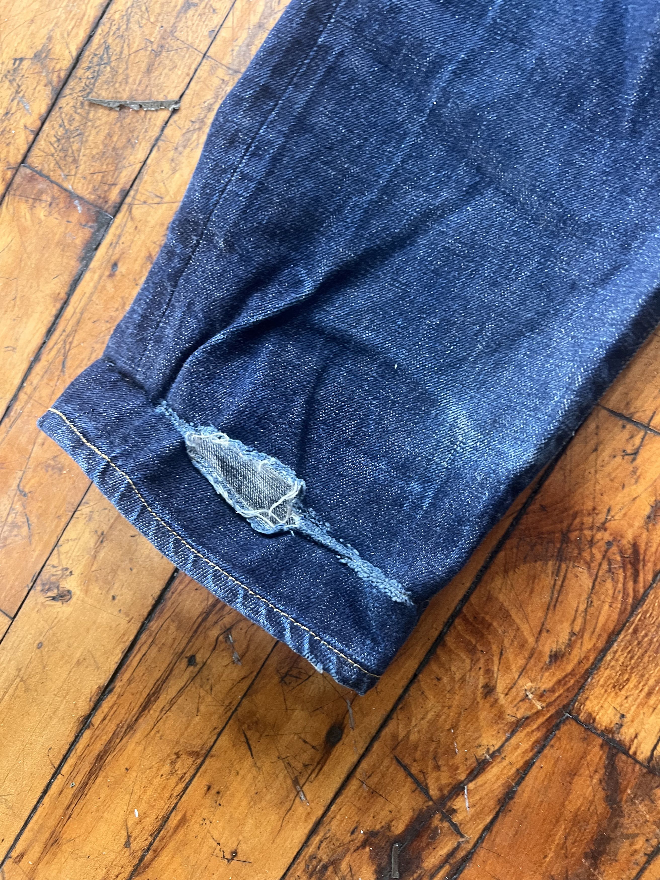 Stevenson Overall Co. Stevenson Overall Company - 220 Raw Denim - W31 Size US 31 - 7 Thumbnail