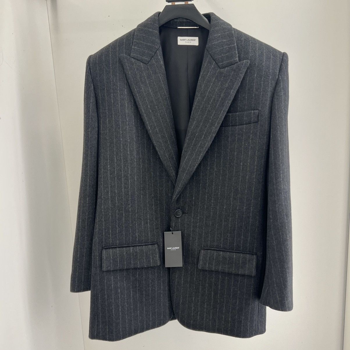 Saint Laurent Paris Saint Laurent Oversized Blazer Size US L / EU 52-54 / 3 - 2 Thumbnail