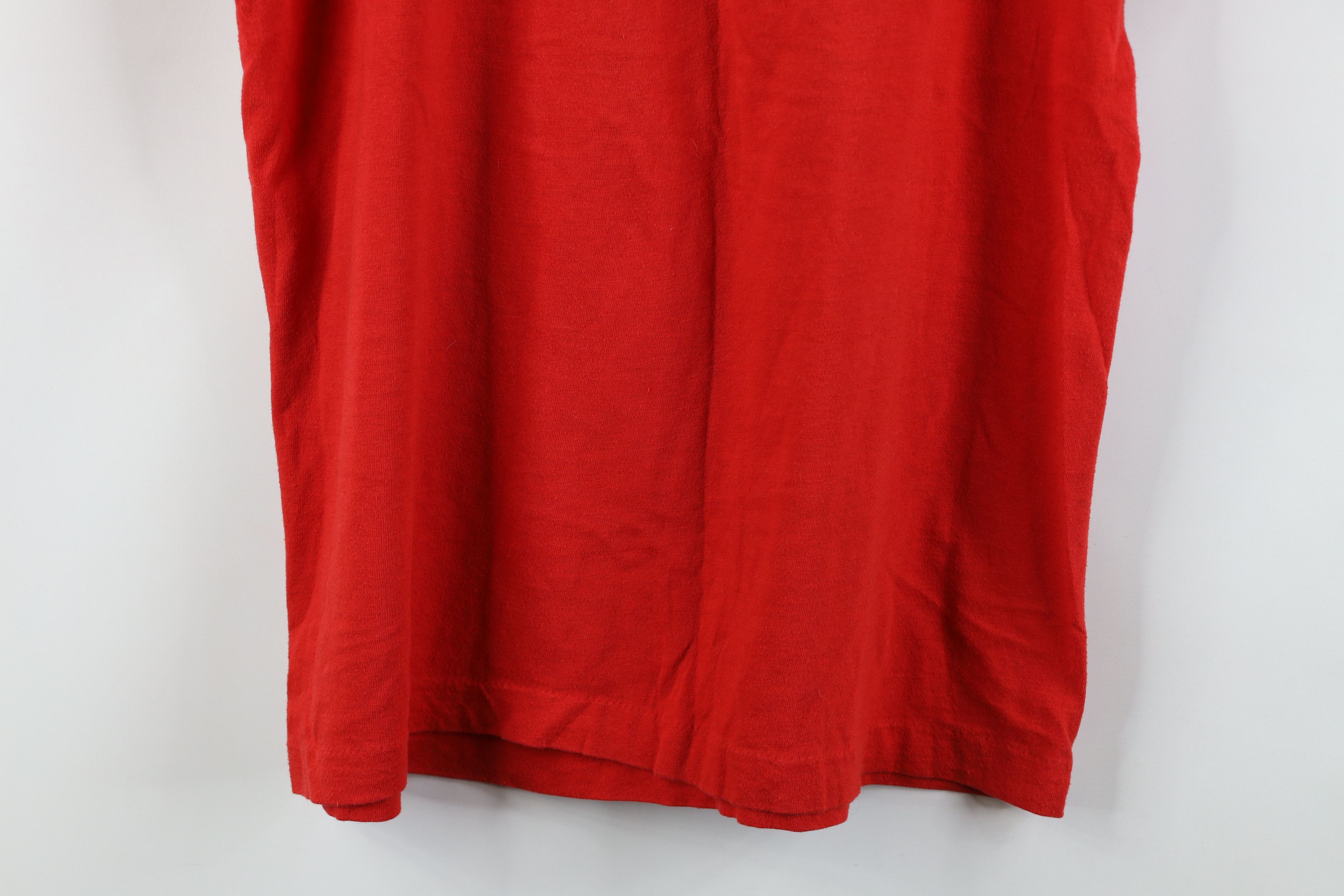 Vintage Vintage 80s Bros 3 Ring Circus Short Sleeve T-Shirt Red USA Size US L / EU 52-54 / 3 - 13 Thumbnail