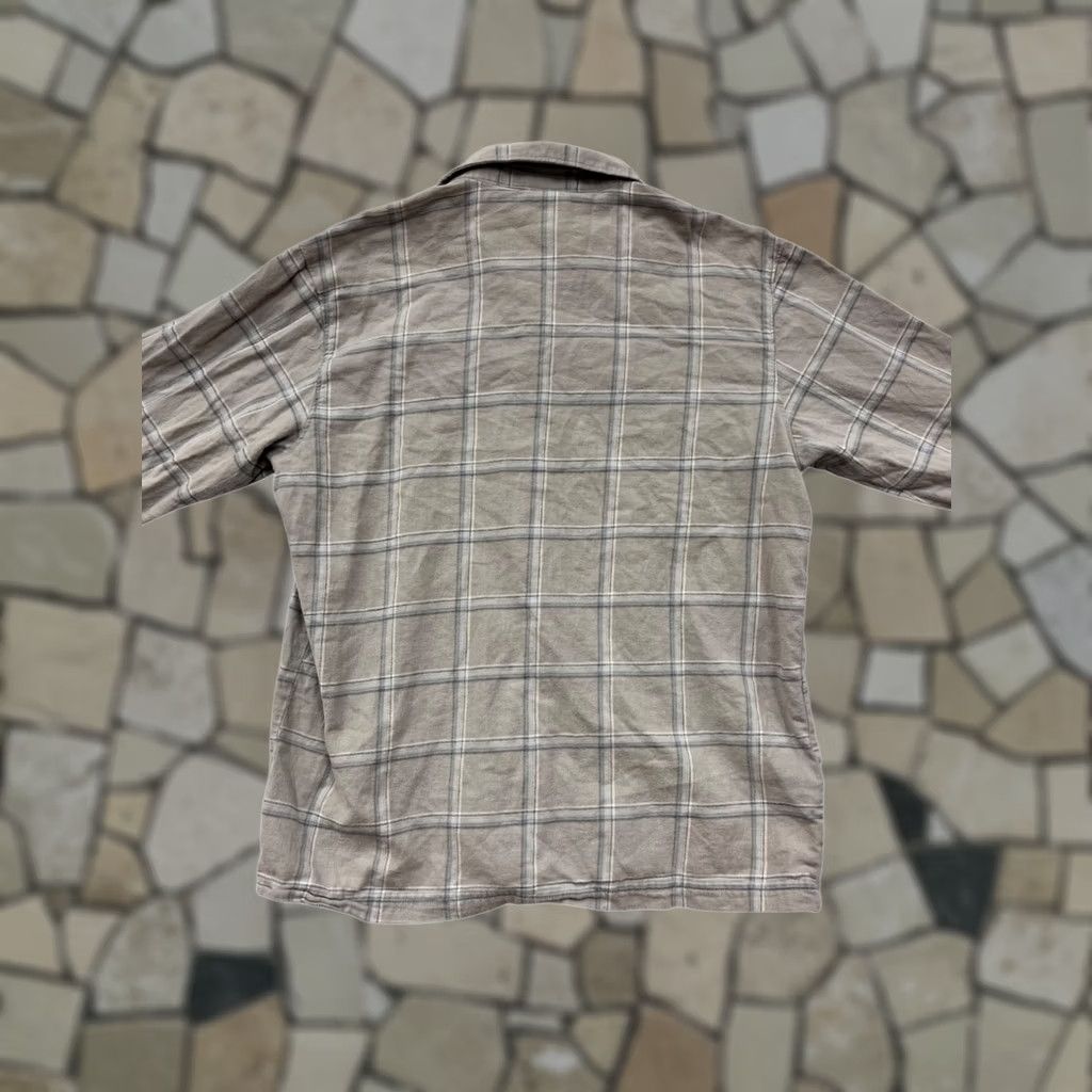 Vintage Columbia Shirt Plaid Button-Up Long Sleeve Gray Tan M Unisex Adults Cotton Like New Size US M / EU 48-50 / 2 - 1 Thumbnail