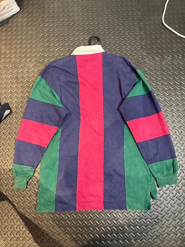 Designer Vintage Rugby Shirt Size US L / EU 52-54 / 3 - 3 Thumbnail