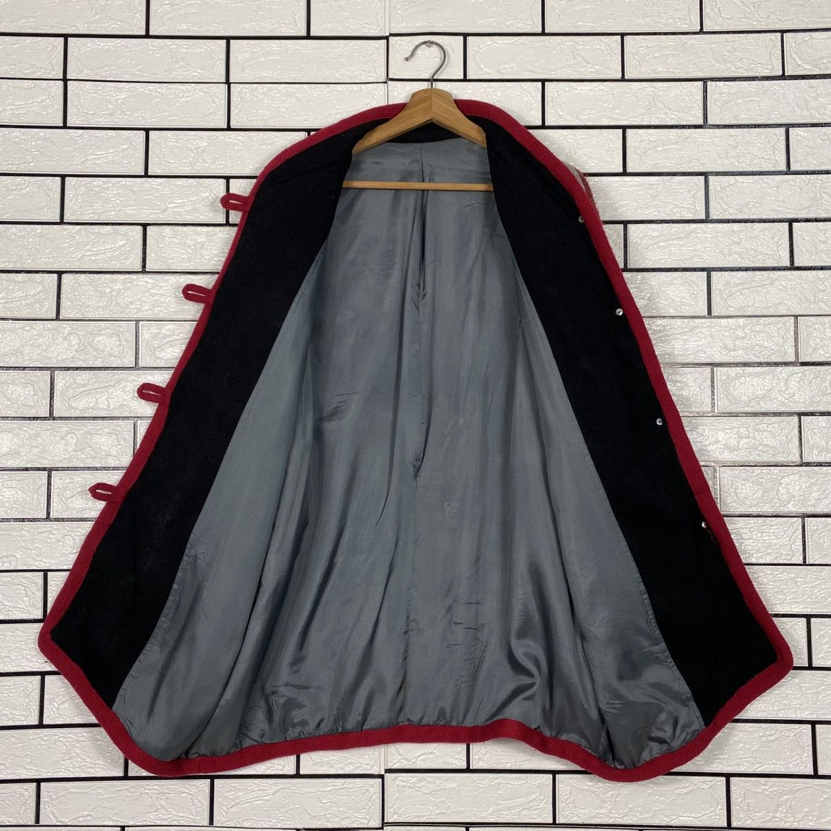 Japanese Brand Vintage Indigo Overcoat Jacket Patchwork Jacket Issey Miyake Size US M / EU 48-50 / 2 - 14 Thumbnail
