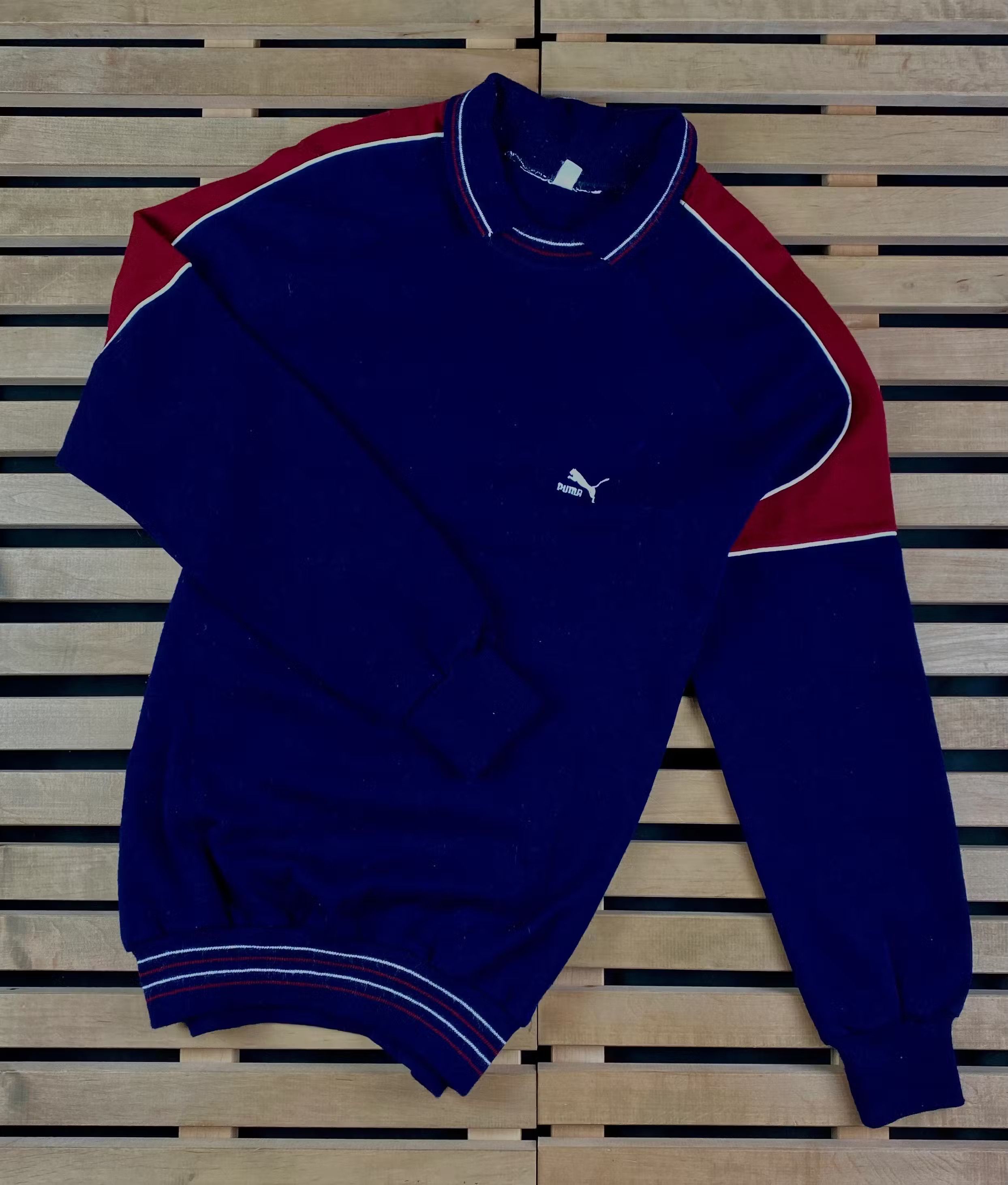 Puma × Vintage Mens Sweatshirt Puma Vintage Size XL Size US XL / EU 56 / 4 - 1 Thumbnail
