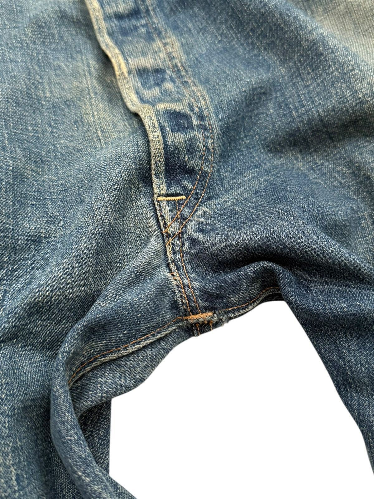 Levi's RARE OG 1960’s Big E Levi’s 501 Oil Splash Selvedge Denim Size US 38 / EU 54 - 15 Thumbnail