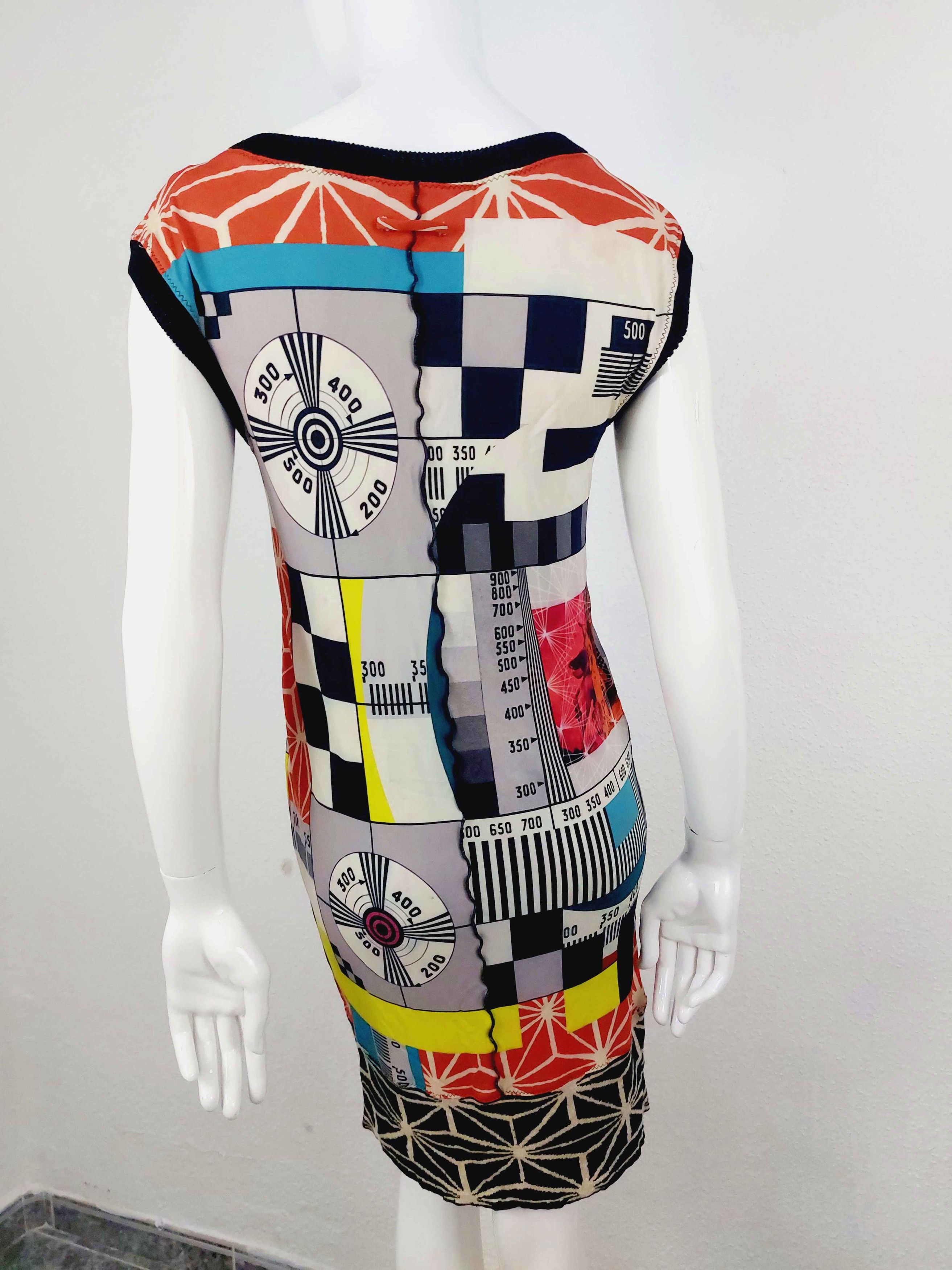 Jean Paul Gaultier Jean Paul Gaultier Scale Numeric Numbers Math Midi Dress Size M / US 6-8 / IT 42-44 - 12 Thumbnail