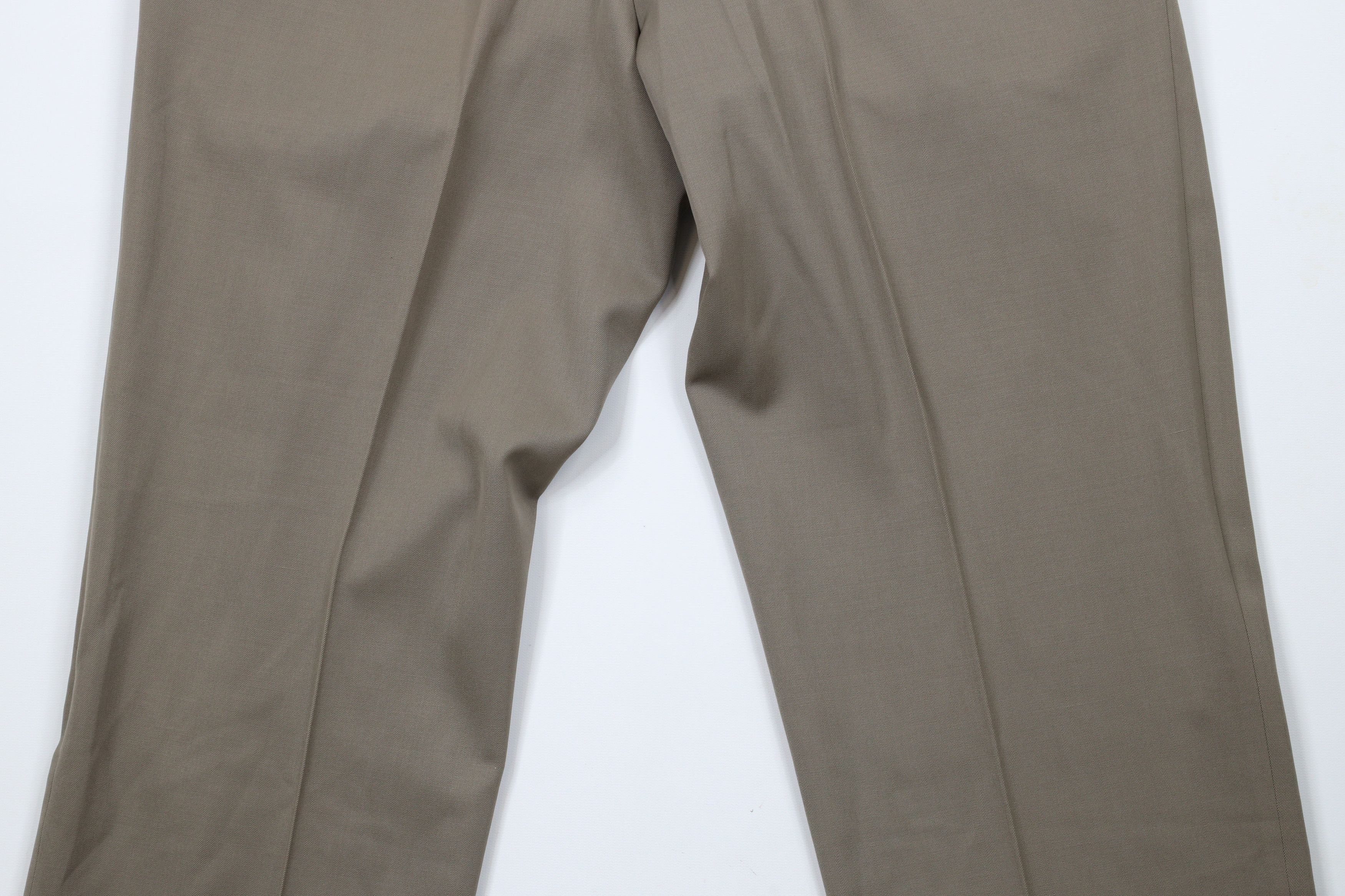 Brooks Brothers × Vintage Vintage 90s Brooks Brothers Cuffed Wide Leg Chino Pants Size US 34 / EU 50 - 10 Thumbnail