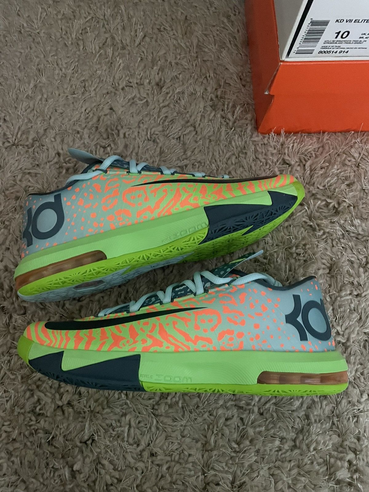 Nike Nike KD 6 Liger Size US 9.5 / EU 42-43 - 2 Thumbnail