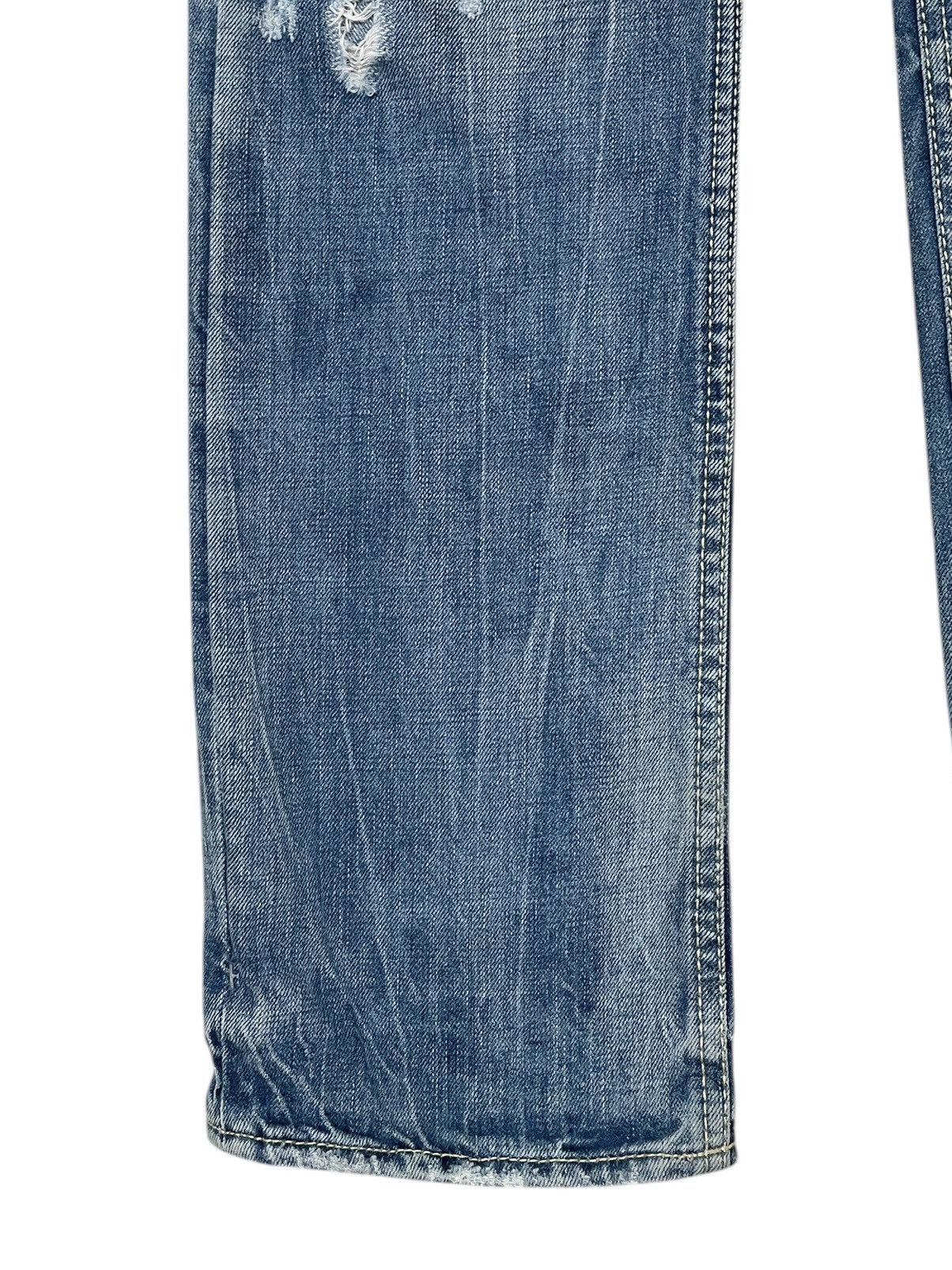 Japanese Brand Vintage Japanese Brand Kaporal Distressed Jeans 2000s Size US 31 - 5 Thumbnail