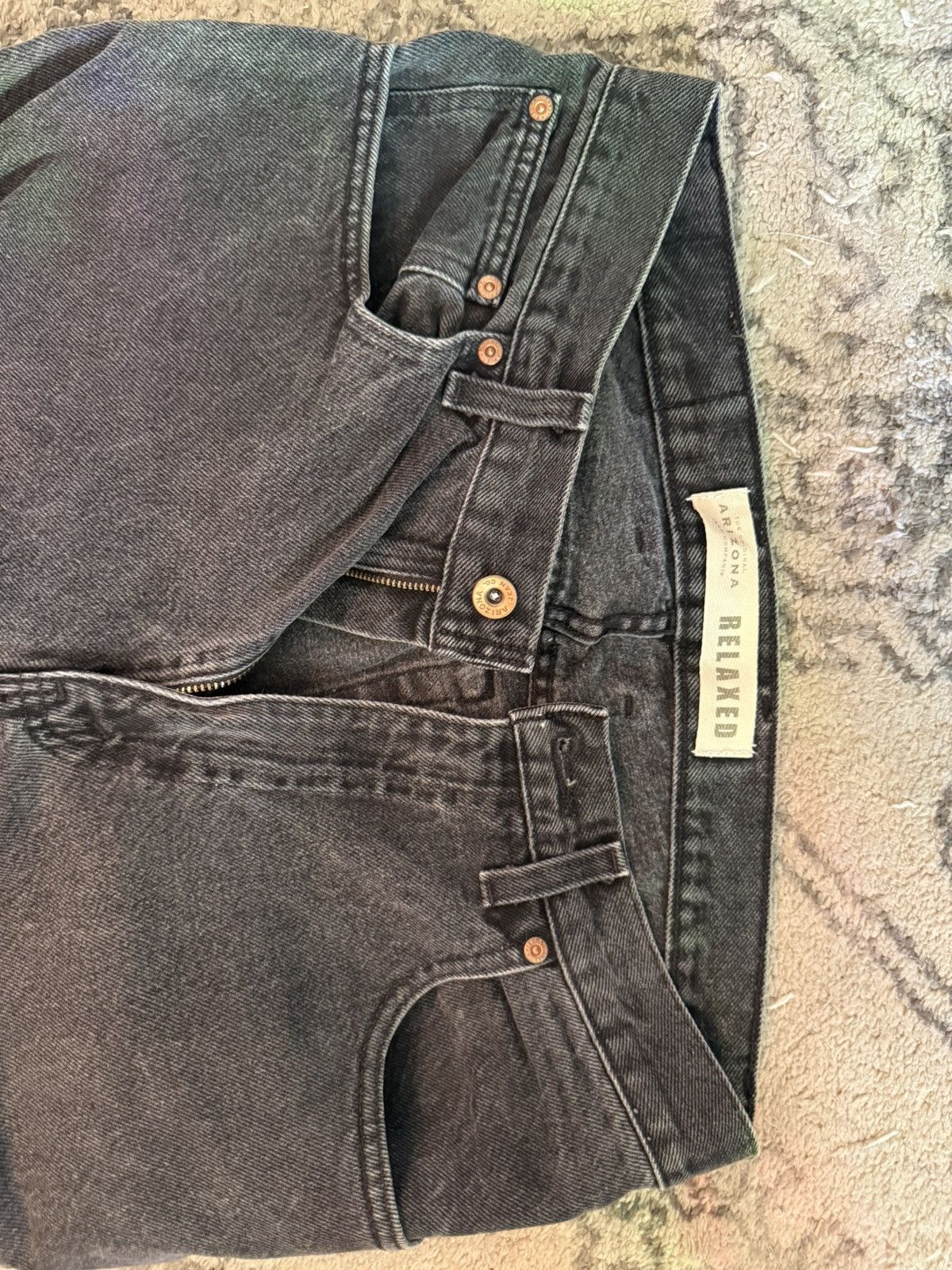 Arizona Jean Co. Men’s Vintage Arizona Denim Co Relaxed Fit Jeans Size US 36 / EU 52 - 4 Thumbnail