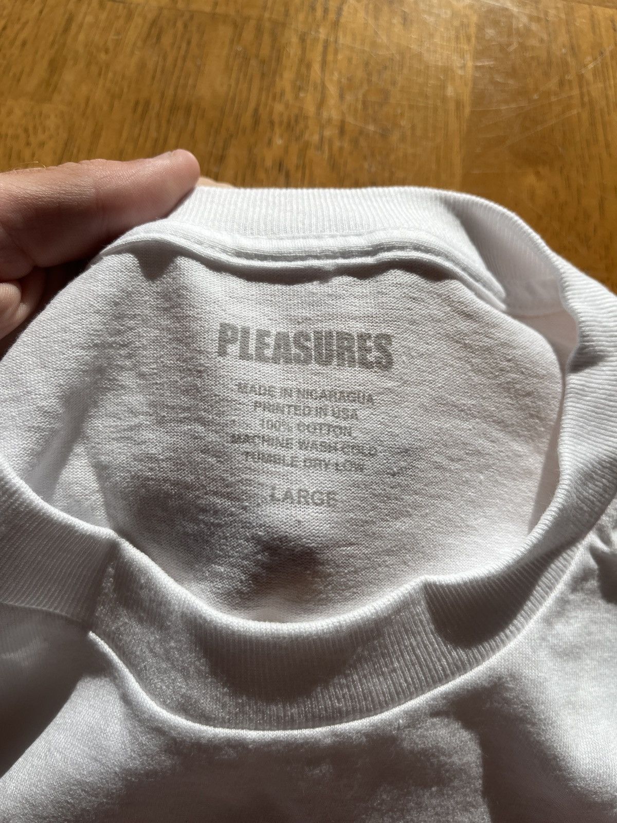 Playboi Carti Pleasures A Girl is a Gun Tee- L Size US L / EU 52-54 / 3 - 7 Thumbnail