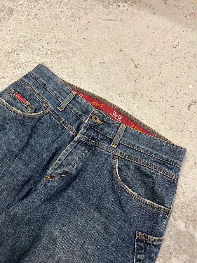 Dolce & Gabbana AW2003 Dolce & Gabbana Blue Denim Jeans Size US 32 / EU 48 - 5 Thumbnail