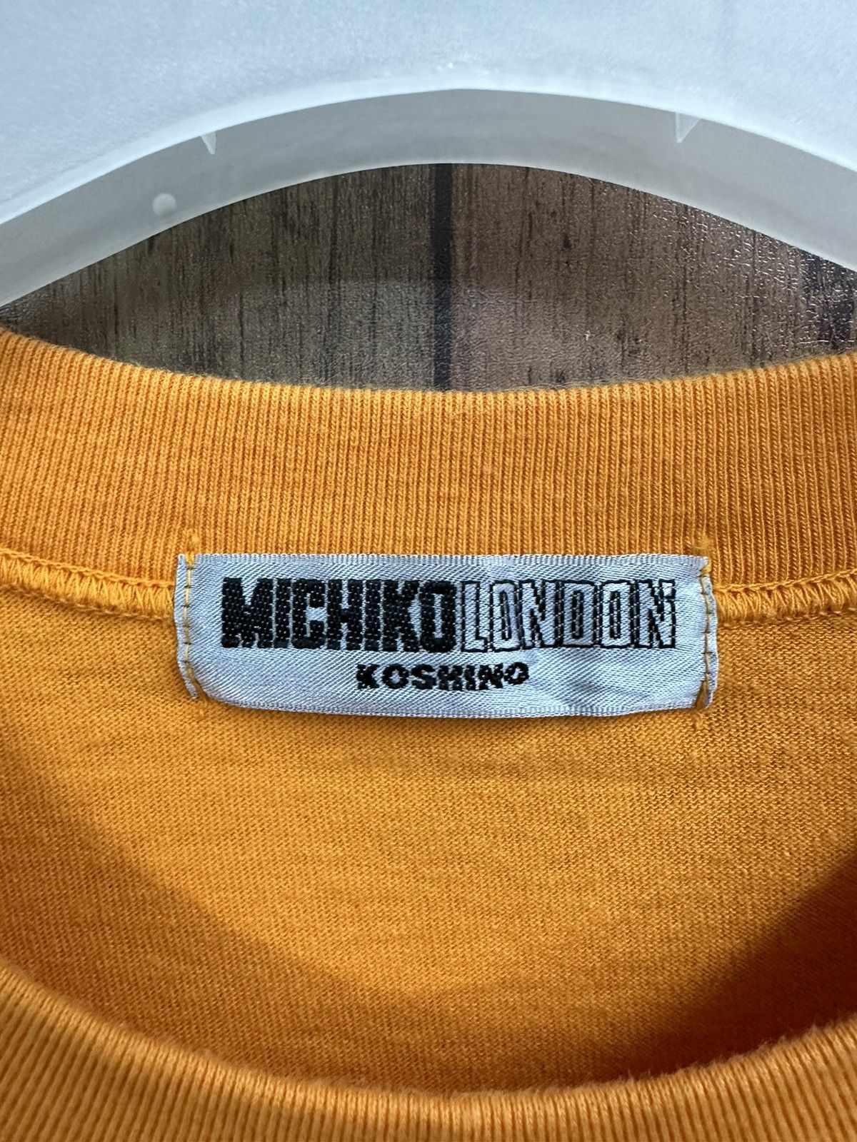 Michiko Koshino × Michiko Koshino London × Vintage Vintage Michiko Koshino London Single Stitch Tshirt A485 Size US M / EU 48-50 / 2 - 8 Thumbnail
