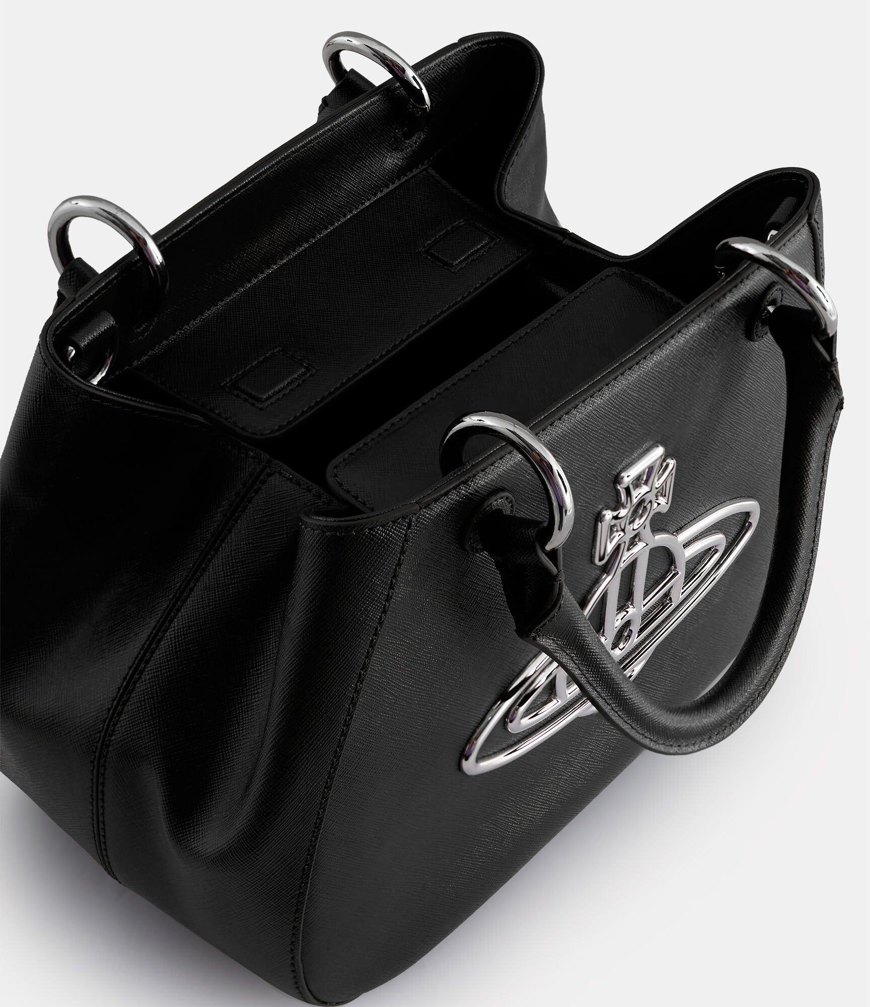Vivienne Westwood o1f1d3z0825 Size: OS / Judy Shopper Bag in Black Size ONE SIZE - 5 Thumbnail