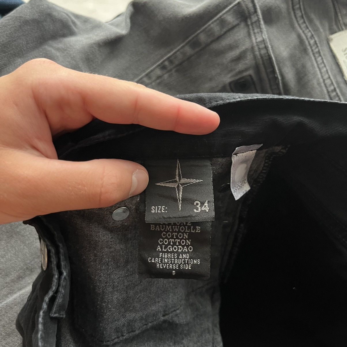 Stone Island Stone Island Jeans Denim Pants Rare S.I. Denims Vintage Size US 34 / EU 50 - 10 Thumbnail