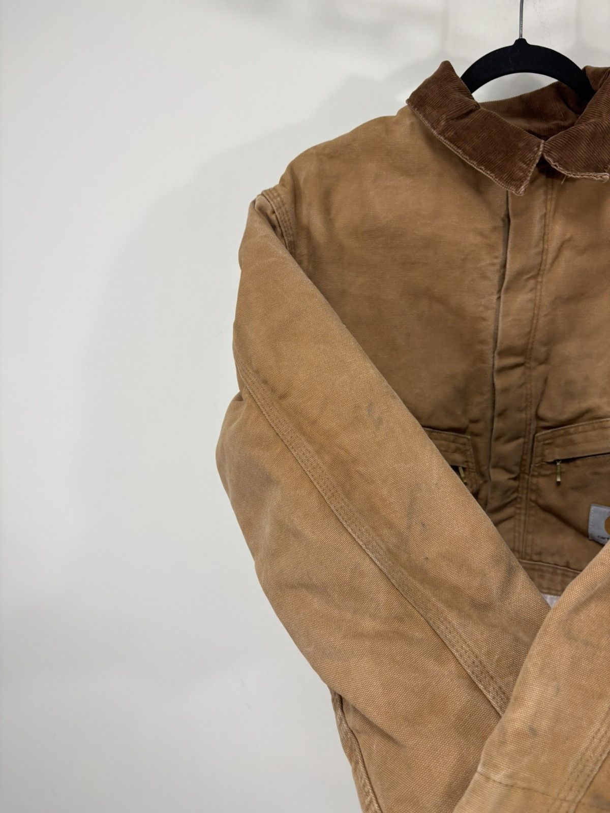 Carhartt Vintage Carhartt Workwear Orange/Brown Boxy Cropped Jacket Size US M / EU 48-50 / 2 - 7 Thumbnail