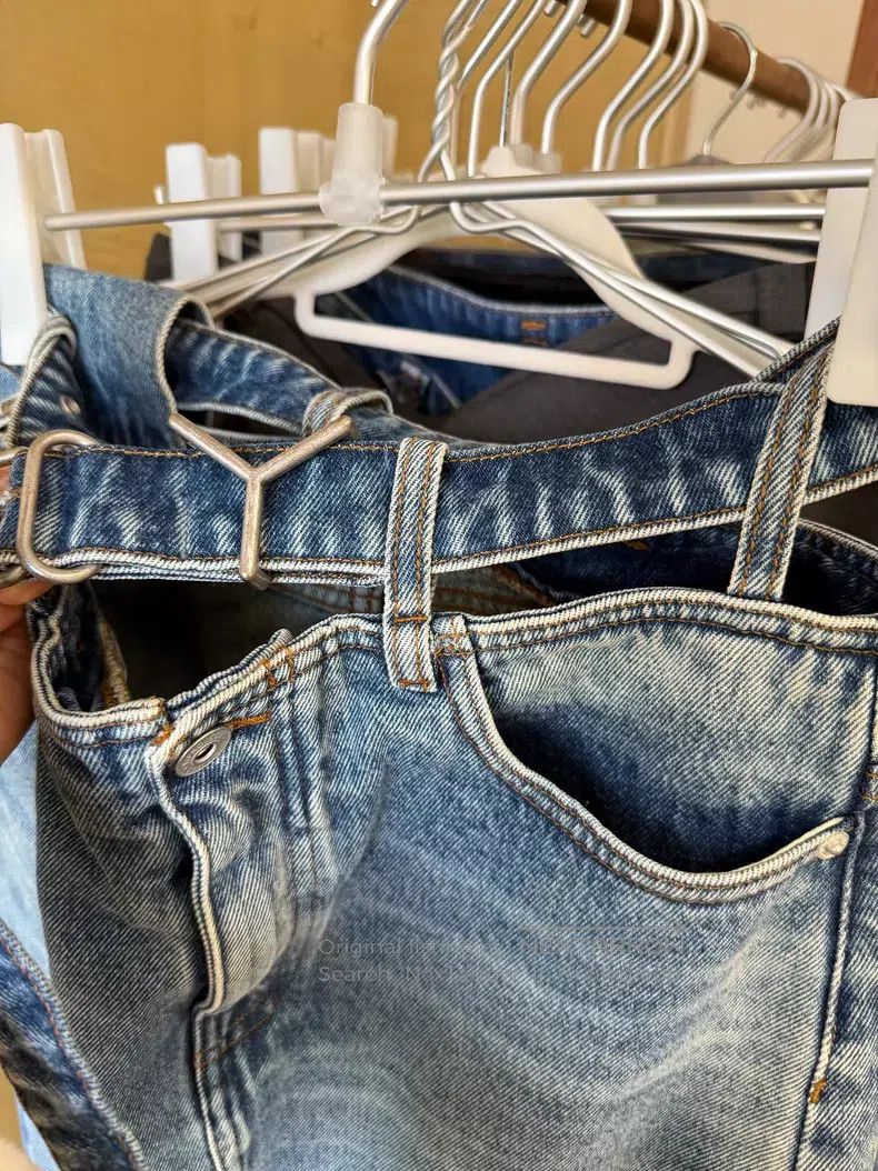 Y/Project Y/Project Size XS Denim Skirt Size 23" - 3 Thumbnail