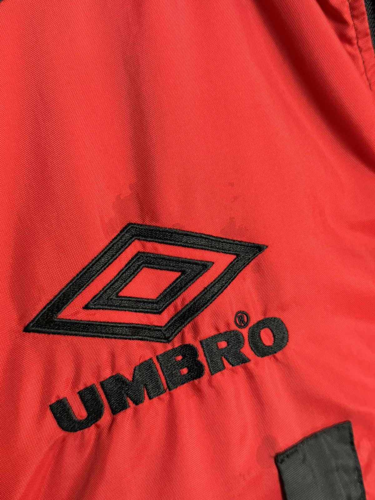 Umbro Vintage Manchester United 1990’s Training Football Jacket Size US XL / EU 56 / 4 - 14 Thumbnail