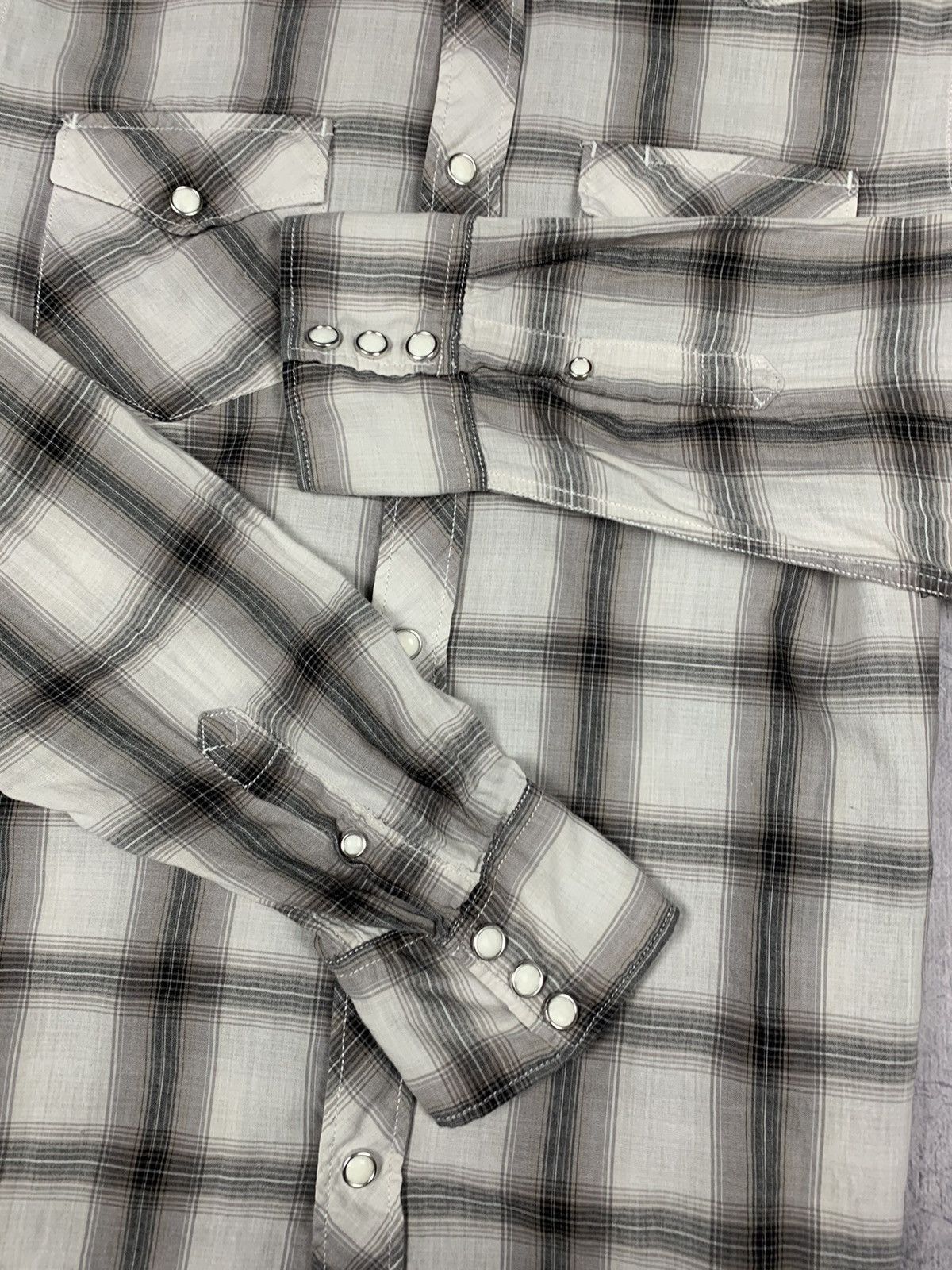 Allsaints Designer Allsaints Spitalfields Rawstone LS Shirt Checkered Size US M / EU 48-50 / 2 - 7 Thumbnail