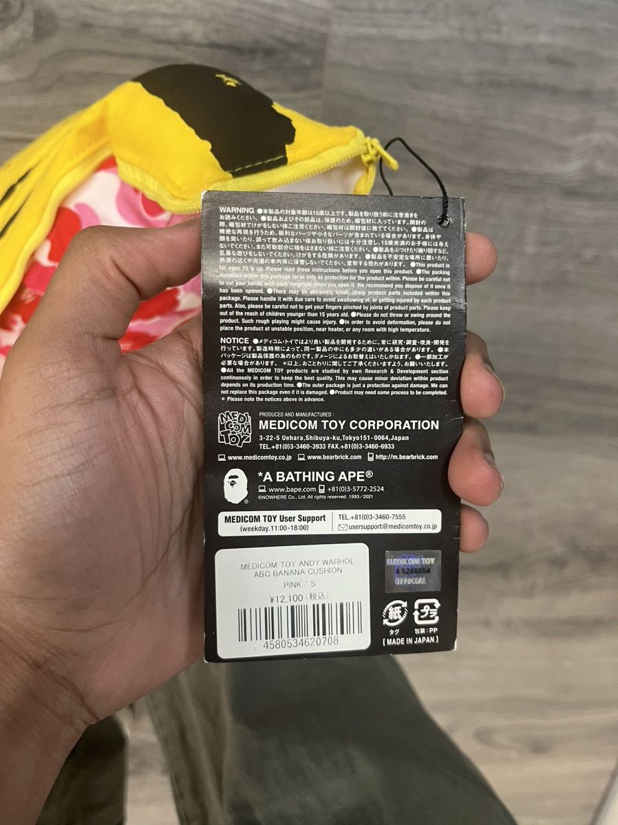 Bape Andy Warhol x Bape pillow Size ONE SIZE - 4 Thumbnail