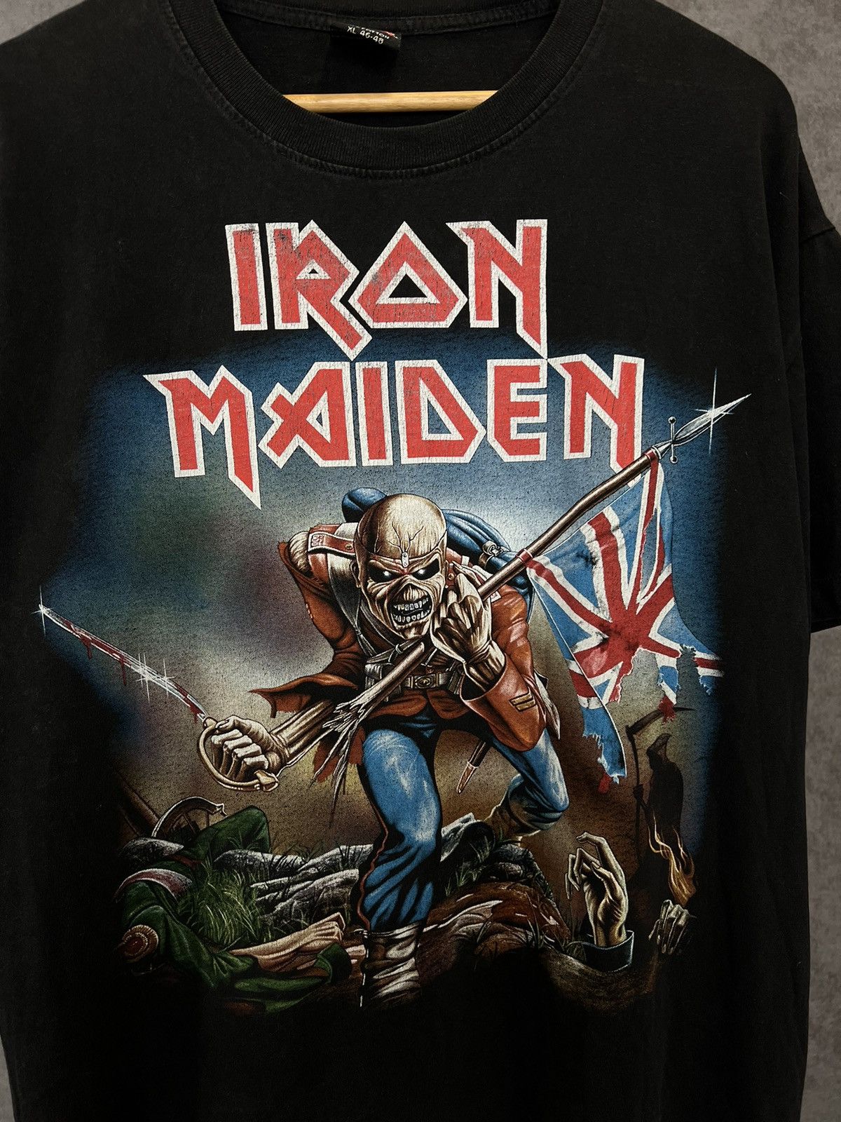 Band Tees Iron Maiden rock band tee Size US XL / EU 56 / 4 - 4 Thumbnail