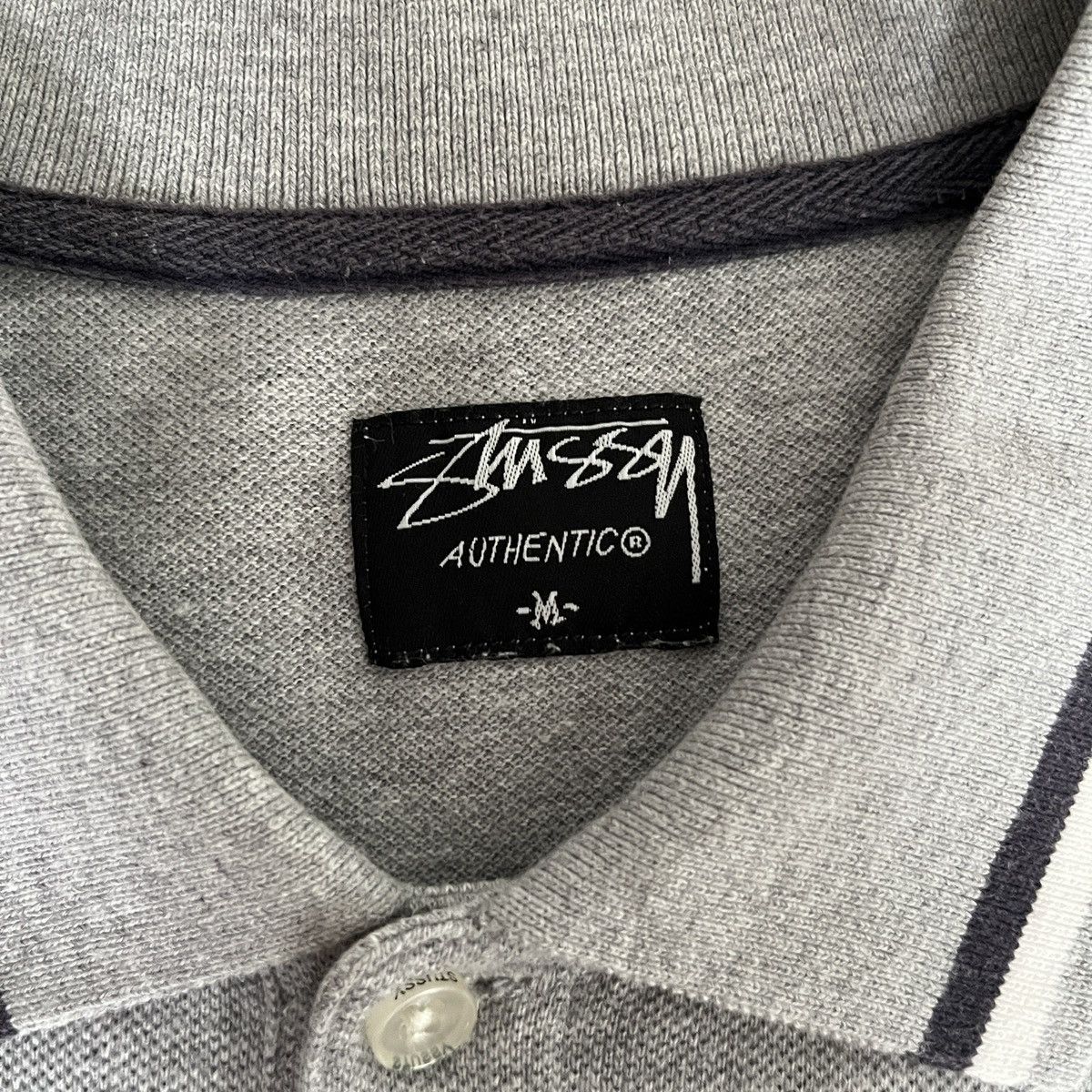 Stussy Stussy 00s Vintage Crown Polo Shirt Size US M / EU 48-50 / 2 - 4 Thumbnail
