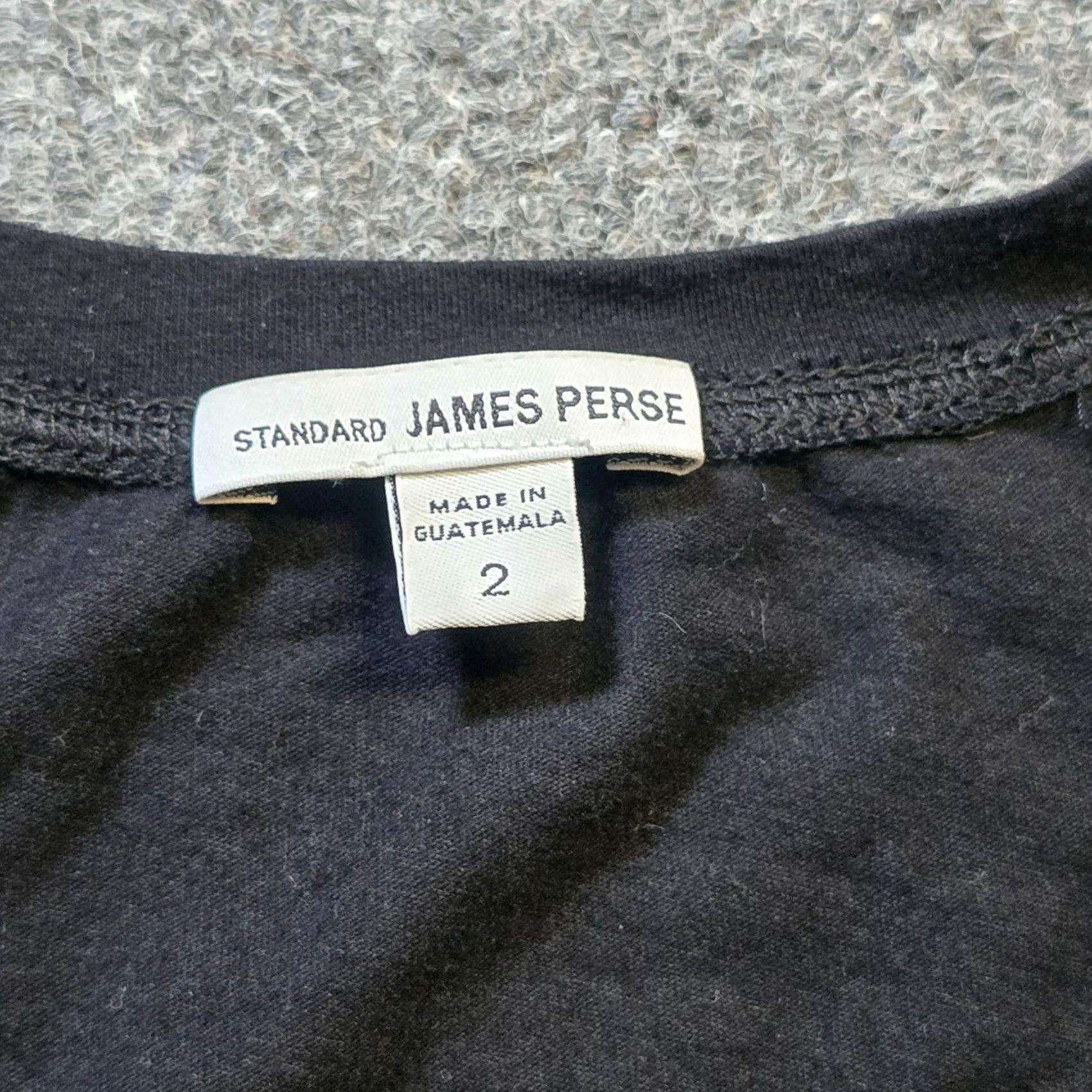 James Perse James Perse Dress Women Size M Black Fitted Long Sleeve Minimal Capsule Knee Length Jersey Cotton Sheath Vintage No 2020s Casual Mens? Size M / US 6-8 / IT 42-44 - 3 Thumbnail