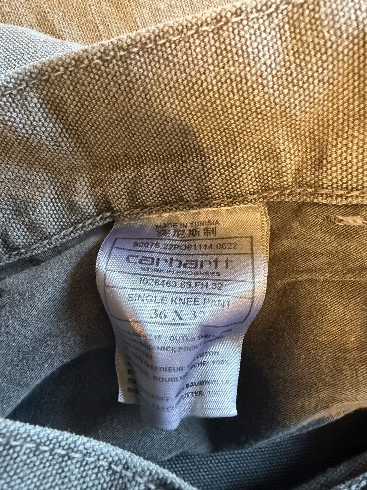 Carhartt Carhartt Grey Denim Size US 36 / EU 52 - 3 Thumbnail